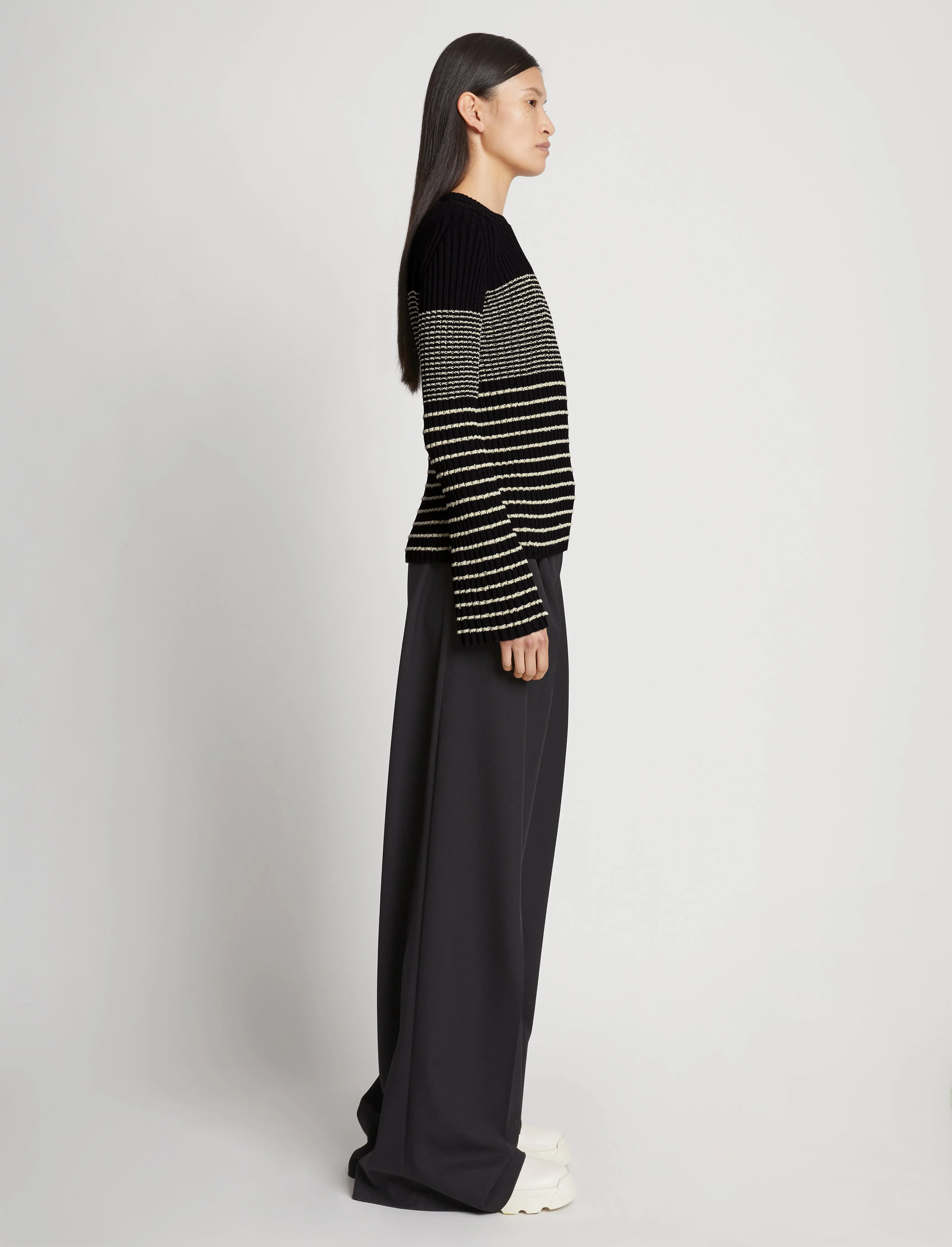 Boucle Mini Stripe Sweater sold by Proenza Schouler product image thumbnail 4