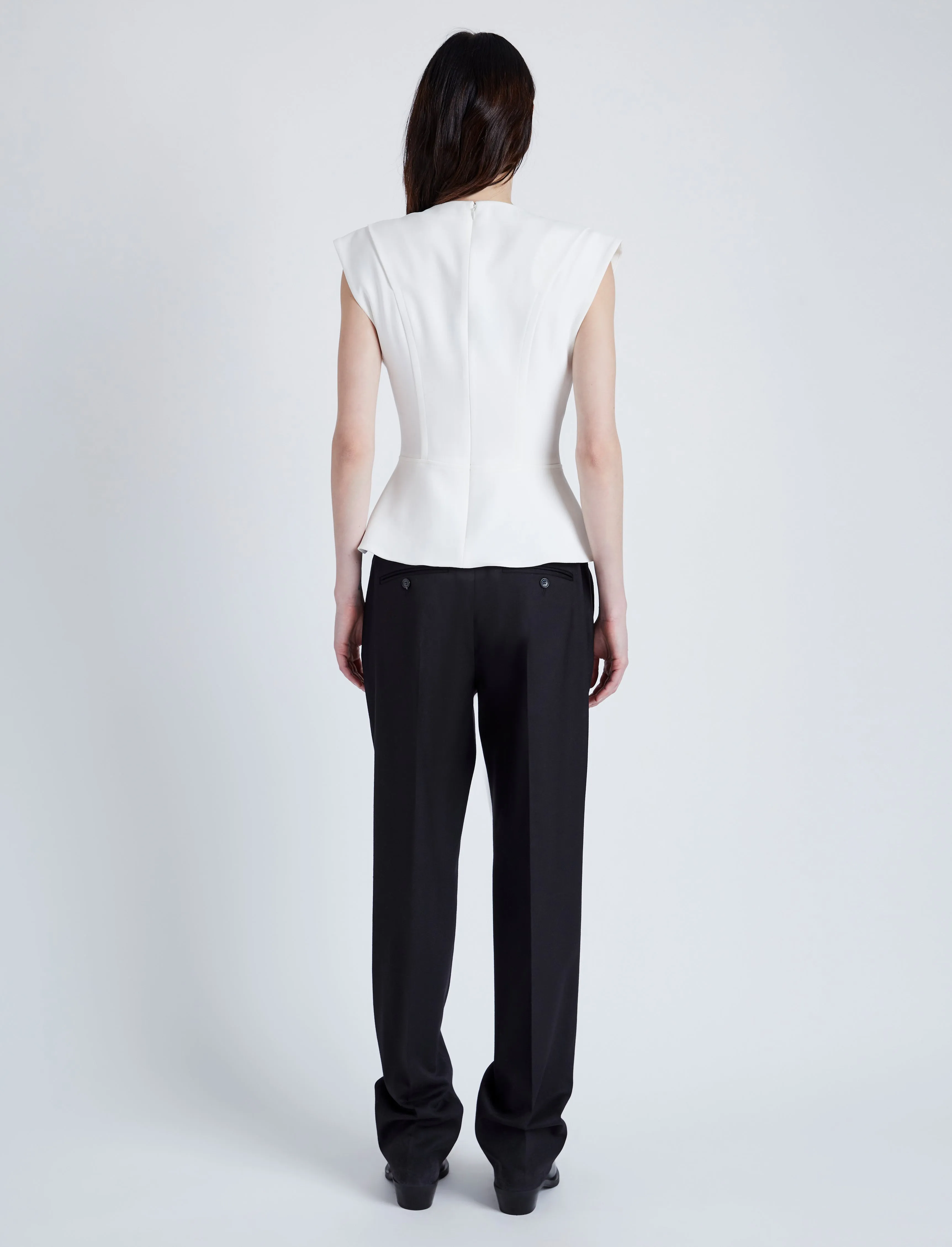 Janet Top in Matte Double Crepe sold by Proenza Schouler product image thumbnail 5