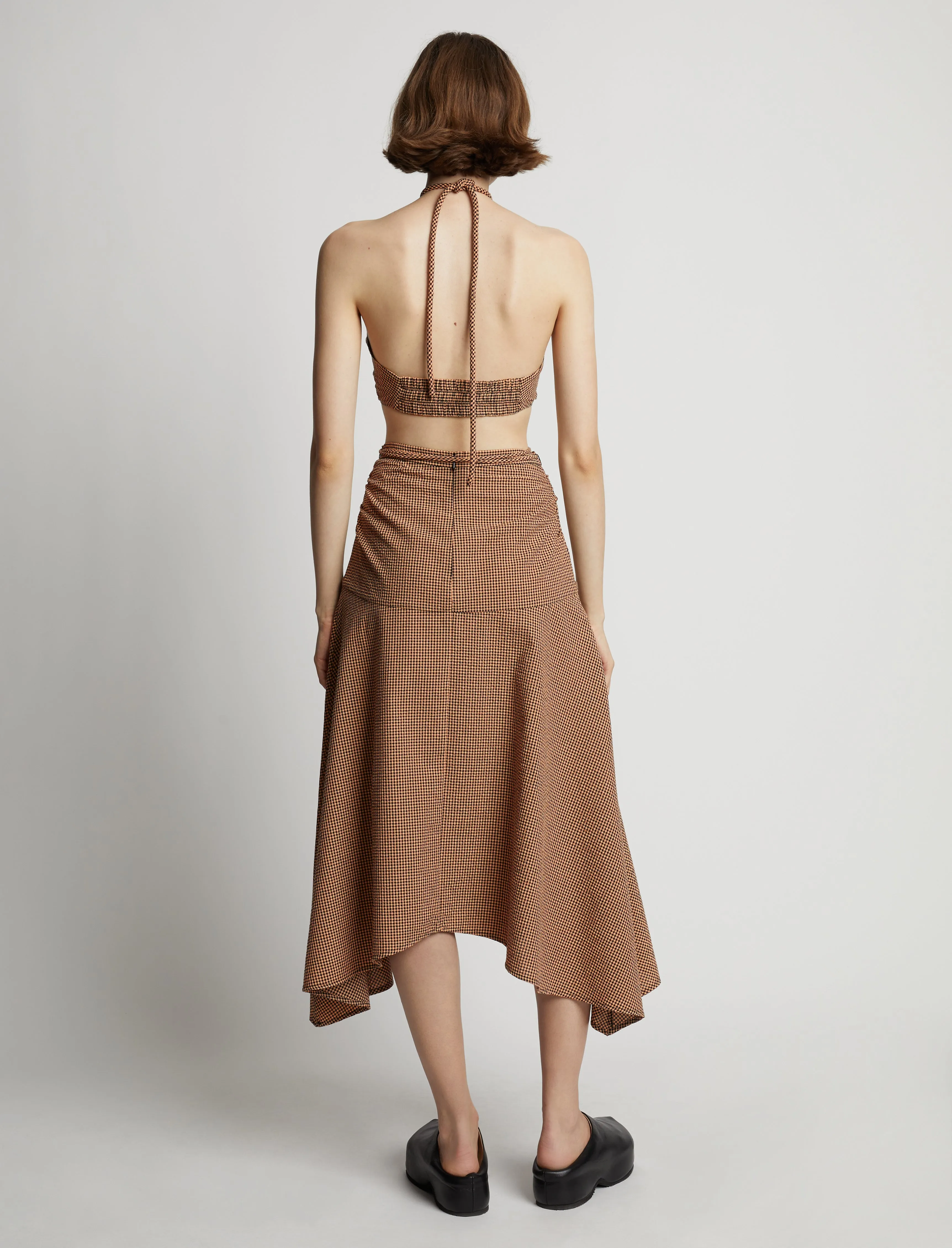 Gingham Halter Bralette sold by Proenza Schouler product image thumbnail 5