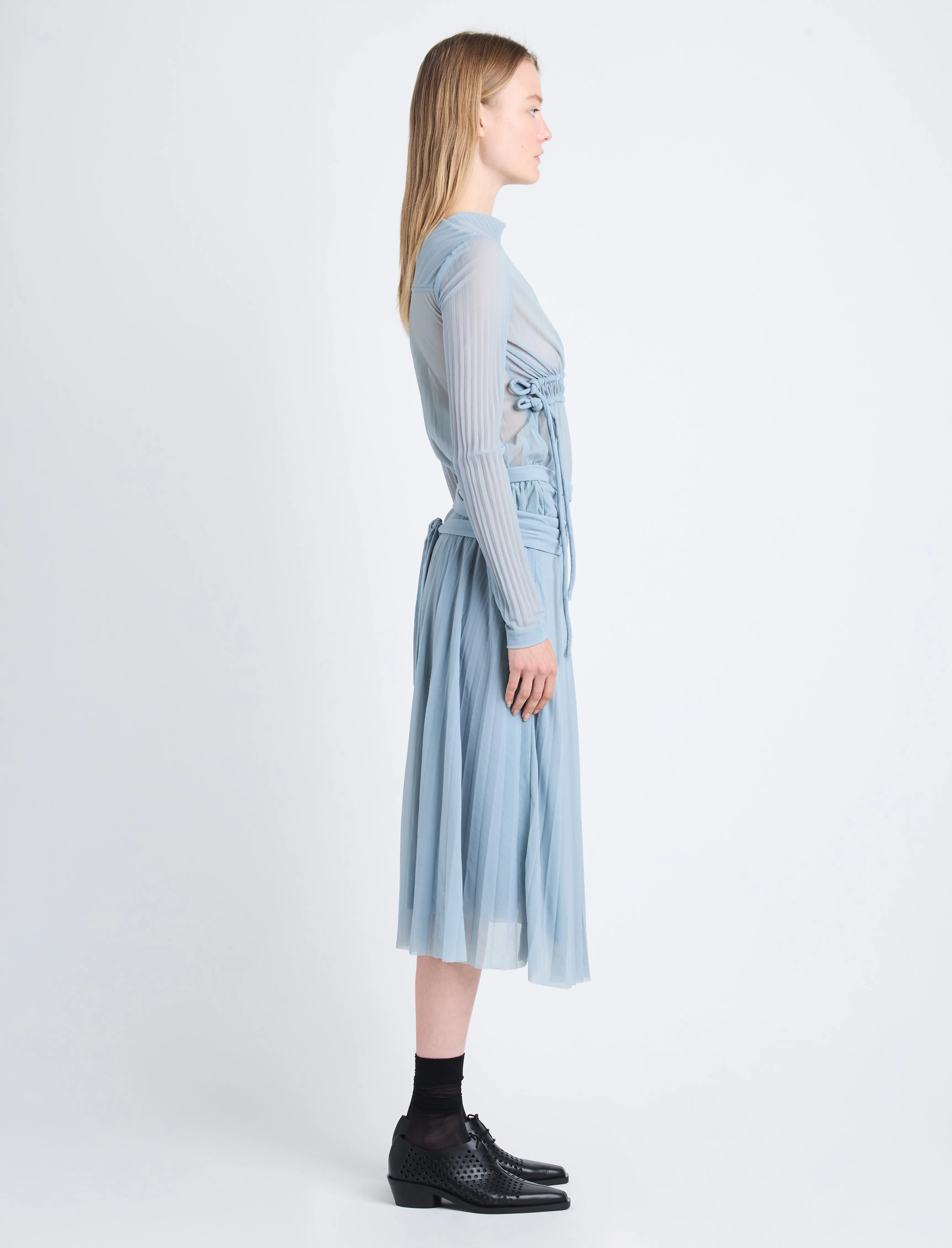 Riley Dress in Pleated Jersey sold by Proenza Schouler product image thumbnail 3