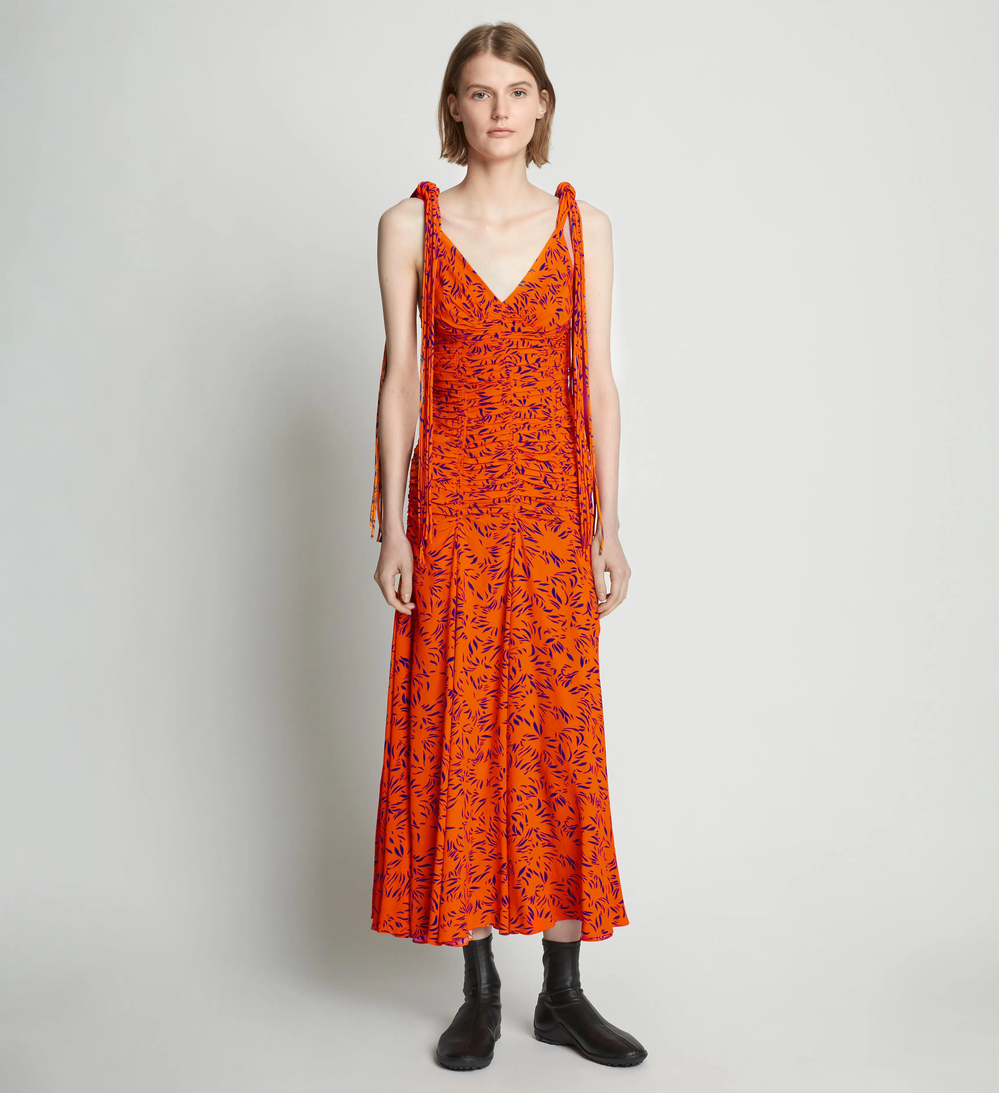 Printed Crepe De Chine Tank Dress sold by Proenza Schouler product image thumbnail 2