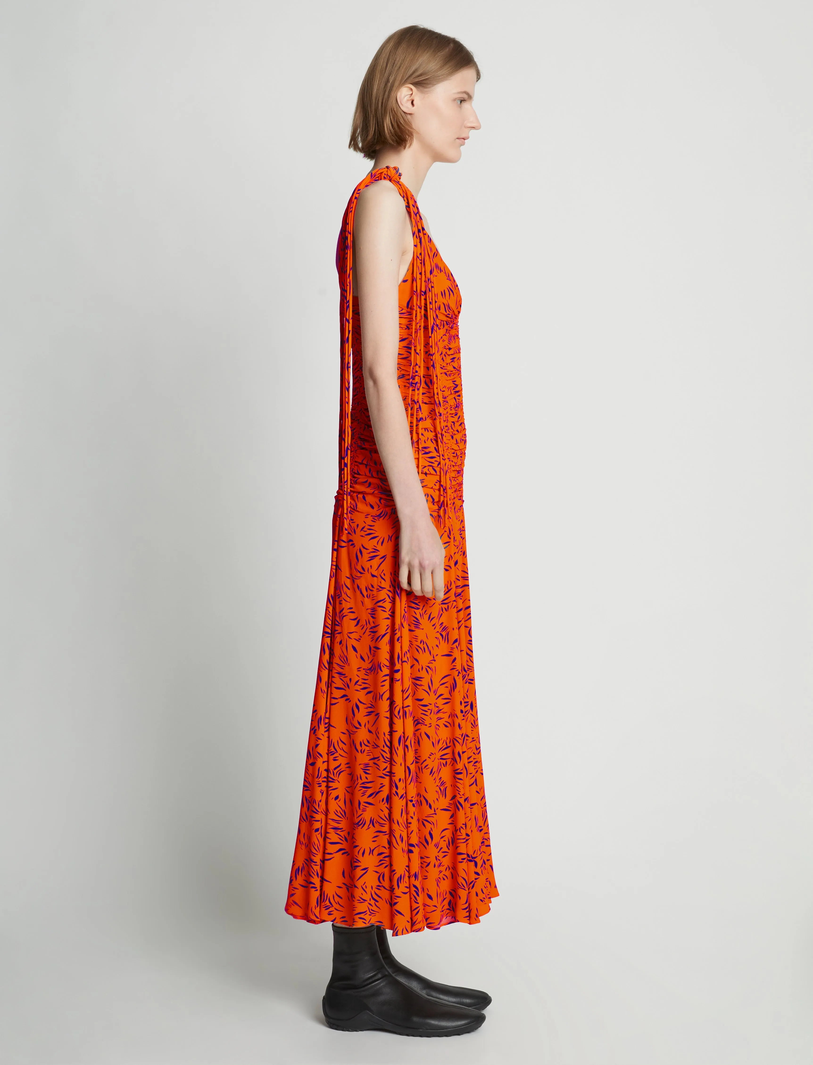 Printed Crepe De Chine Tank Dress sold by Proenza Schouler product image thumbnail 3