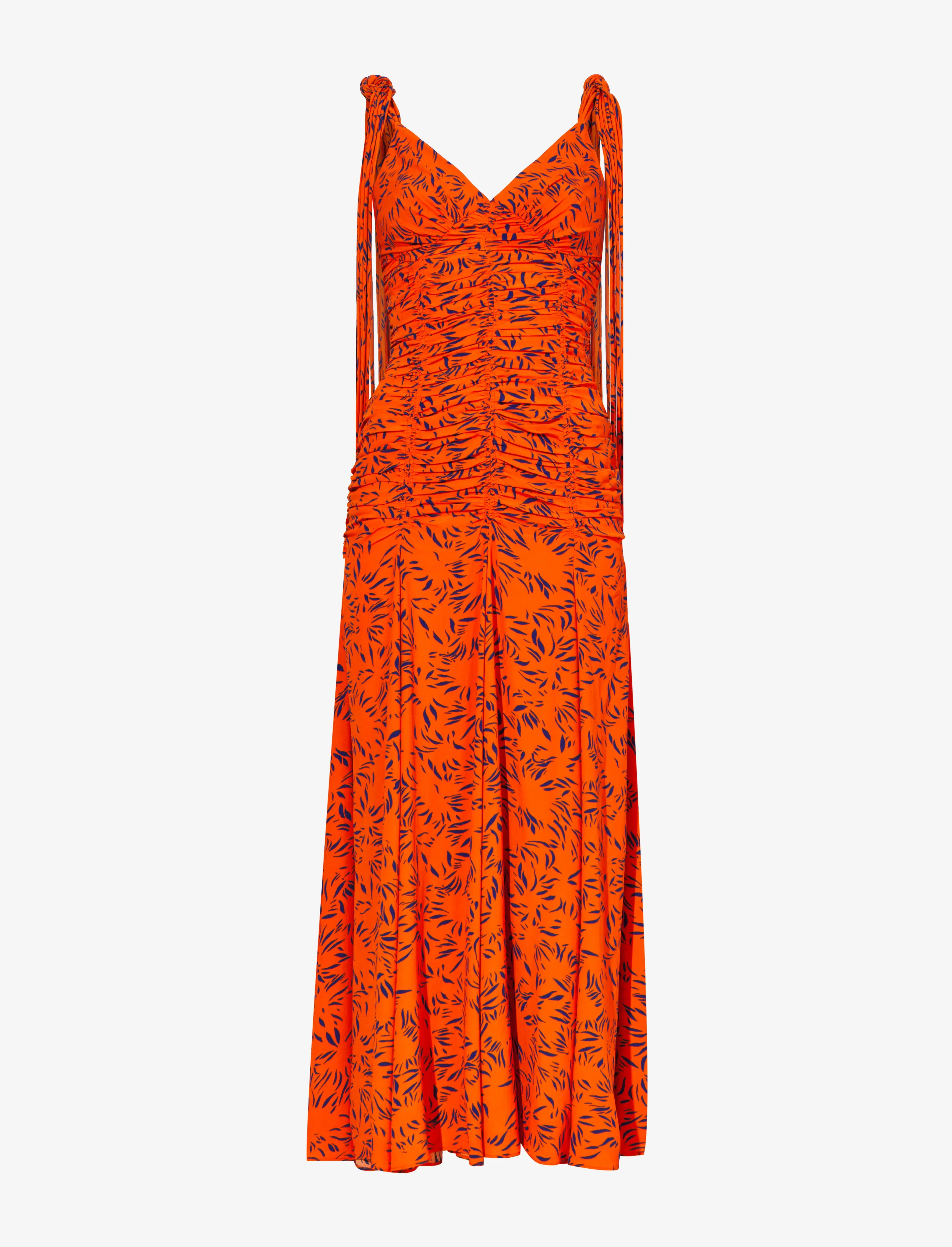 Printed Crepe De Chine Tank Dress sold by Proenza Schouler