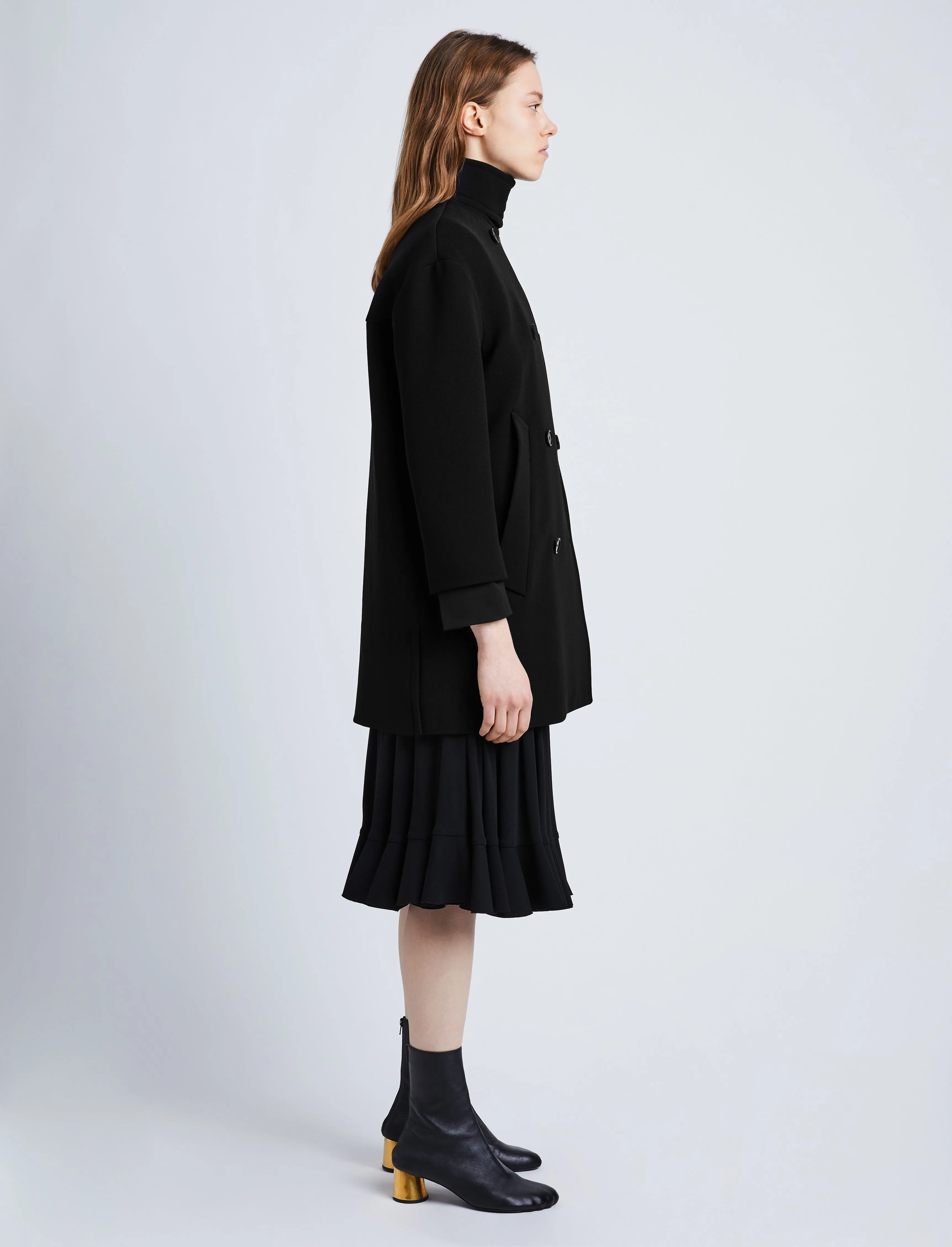 Technical Gabardine Peacoat sold by Proenza Schouler product image thumbnail 4