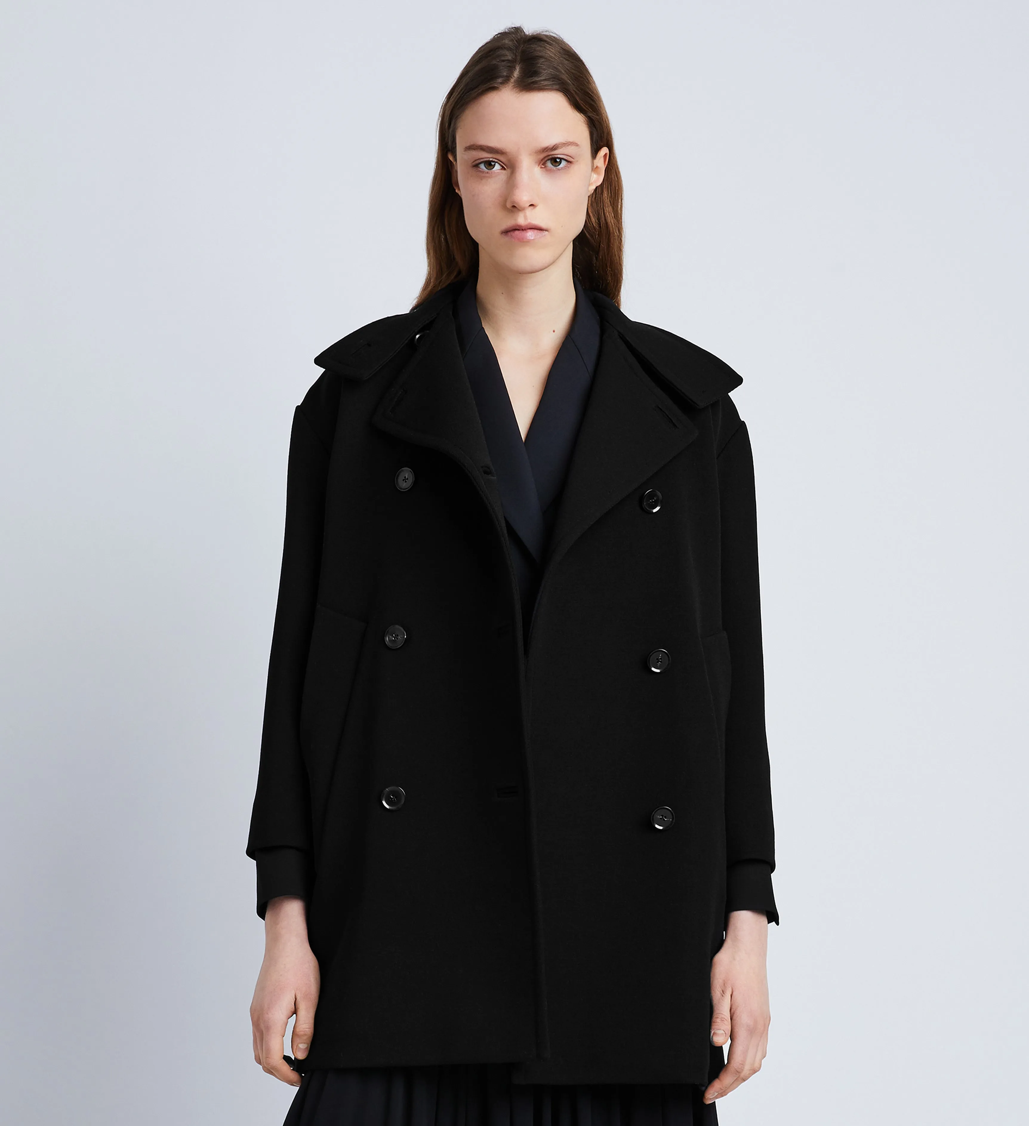 Technical Gabardine Peacoat sold by Proenza Schouler product image thumbnail 2