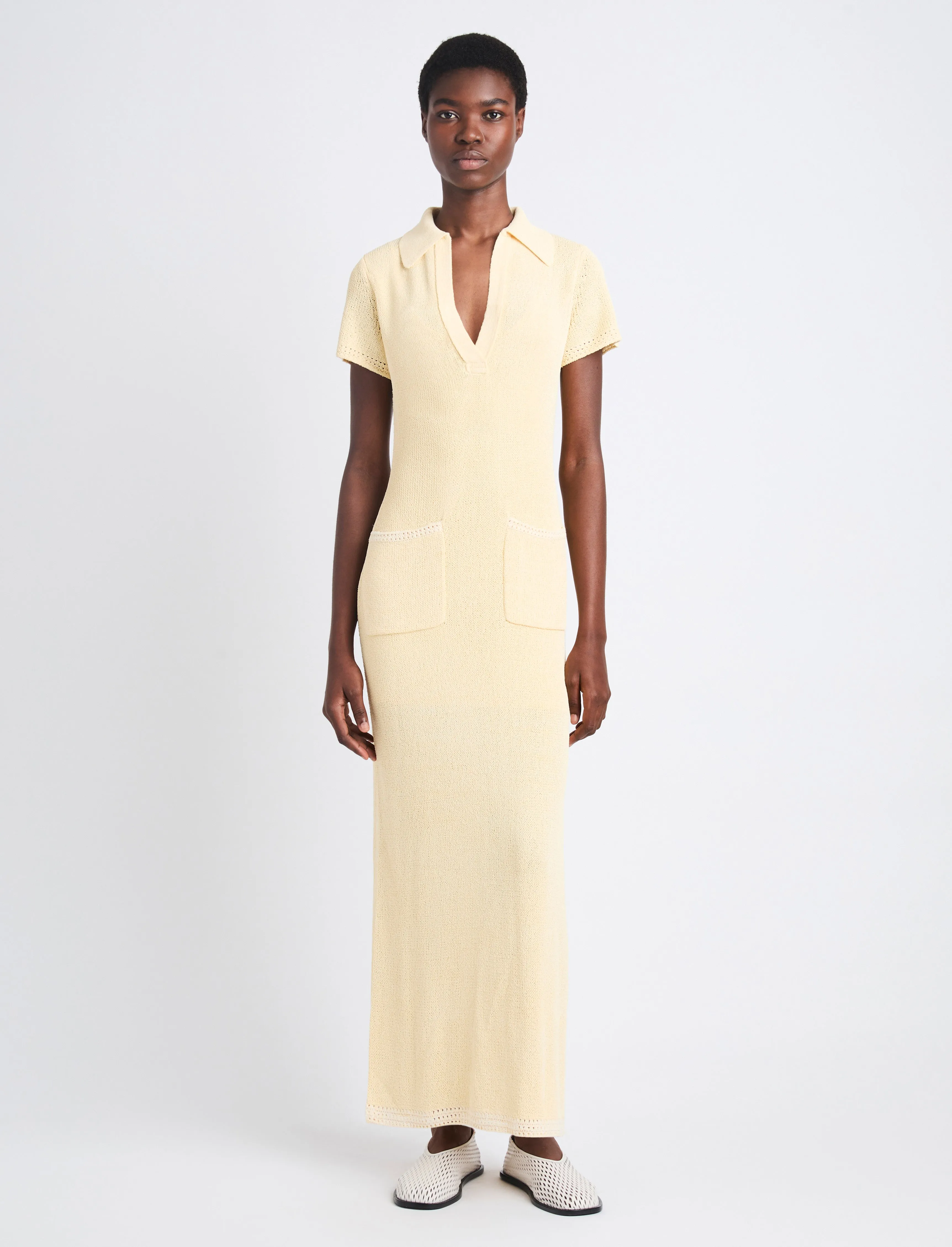 Auden Dress in Textured Knit sold by Proenza Schouler product image thumbnail 2