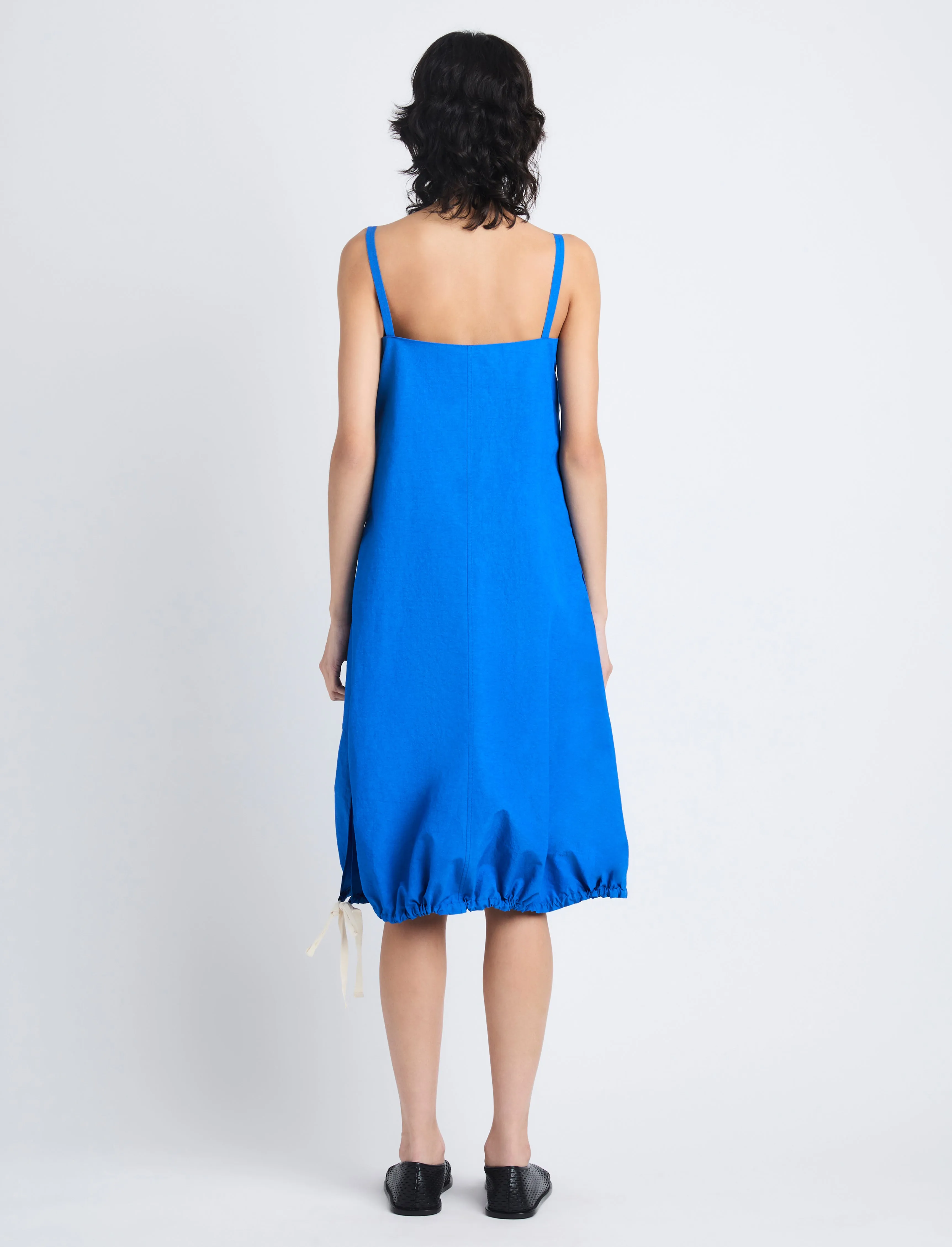 Emilia Dress in Lightweight Crinkle Poplin sold by Proenza Schouler product image thumbnail 4