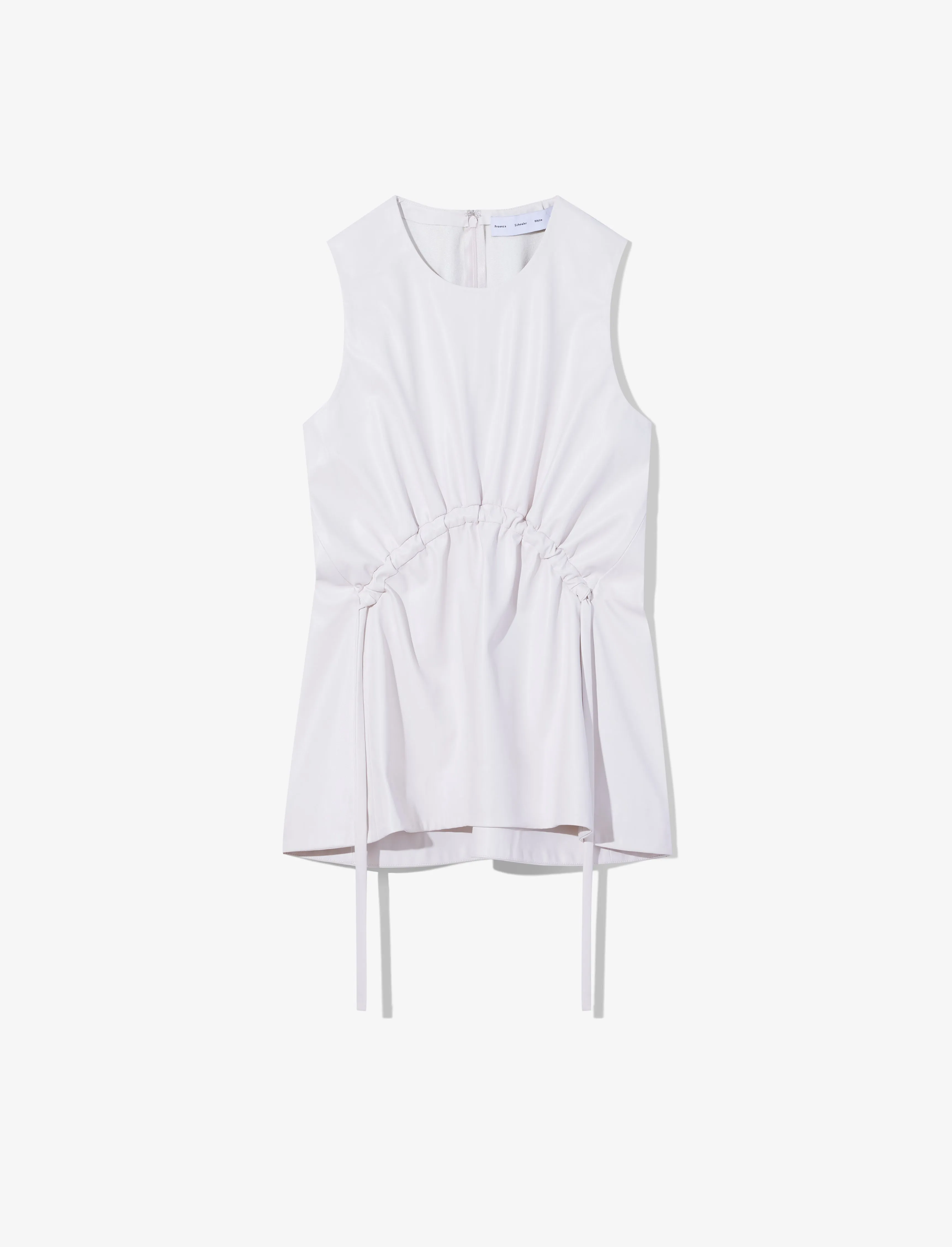 Faux Leather Drawstring Top sold by Proenza Schouler