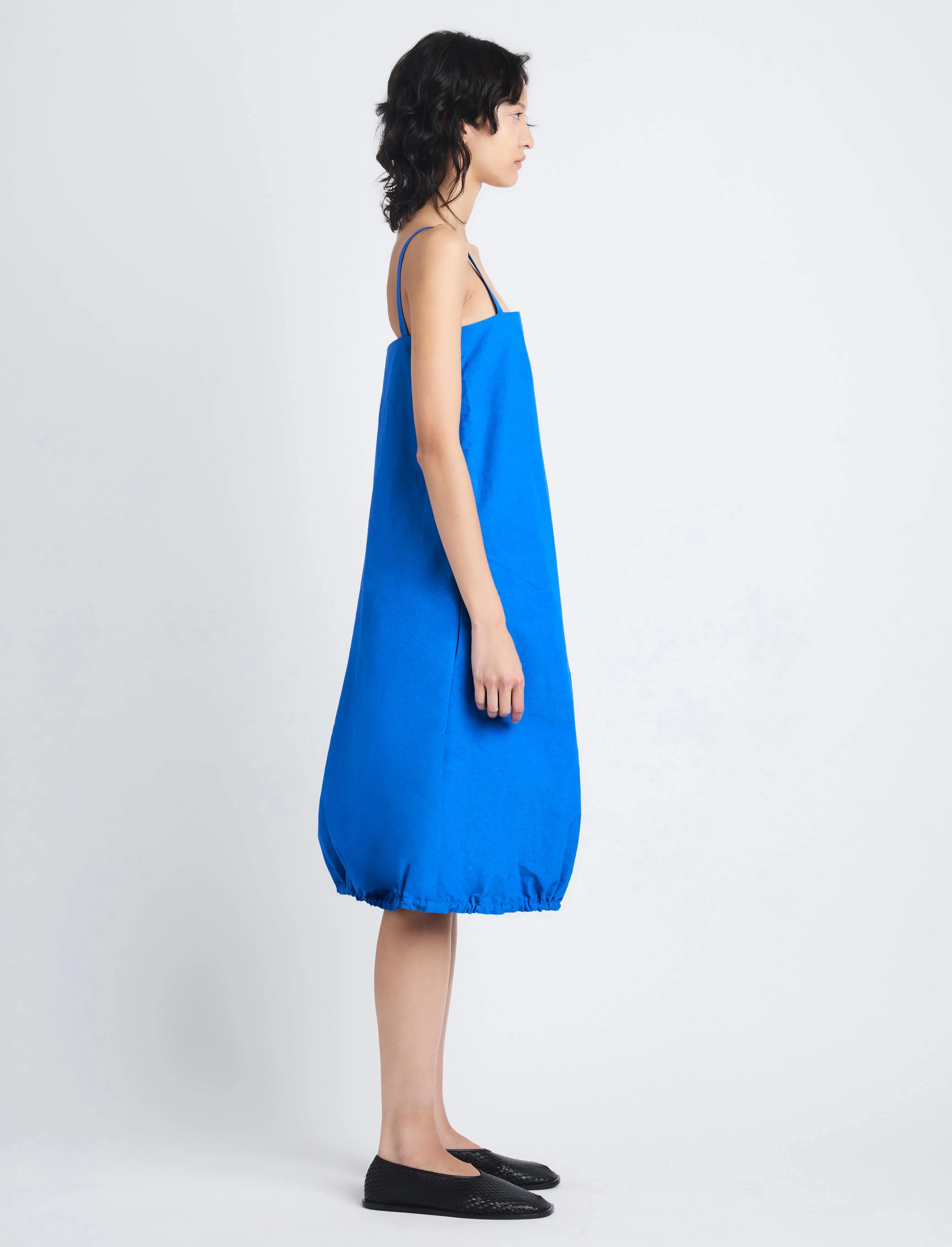 Emilia Dress in Lightweight Crinkle Poplin sold by Proenza Schouler product image thumbnail 3