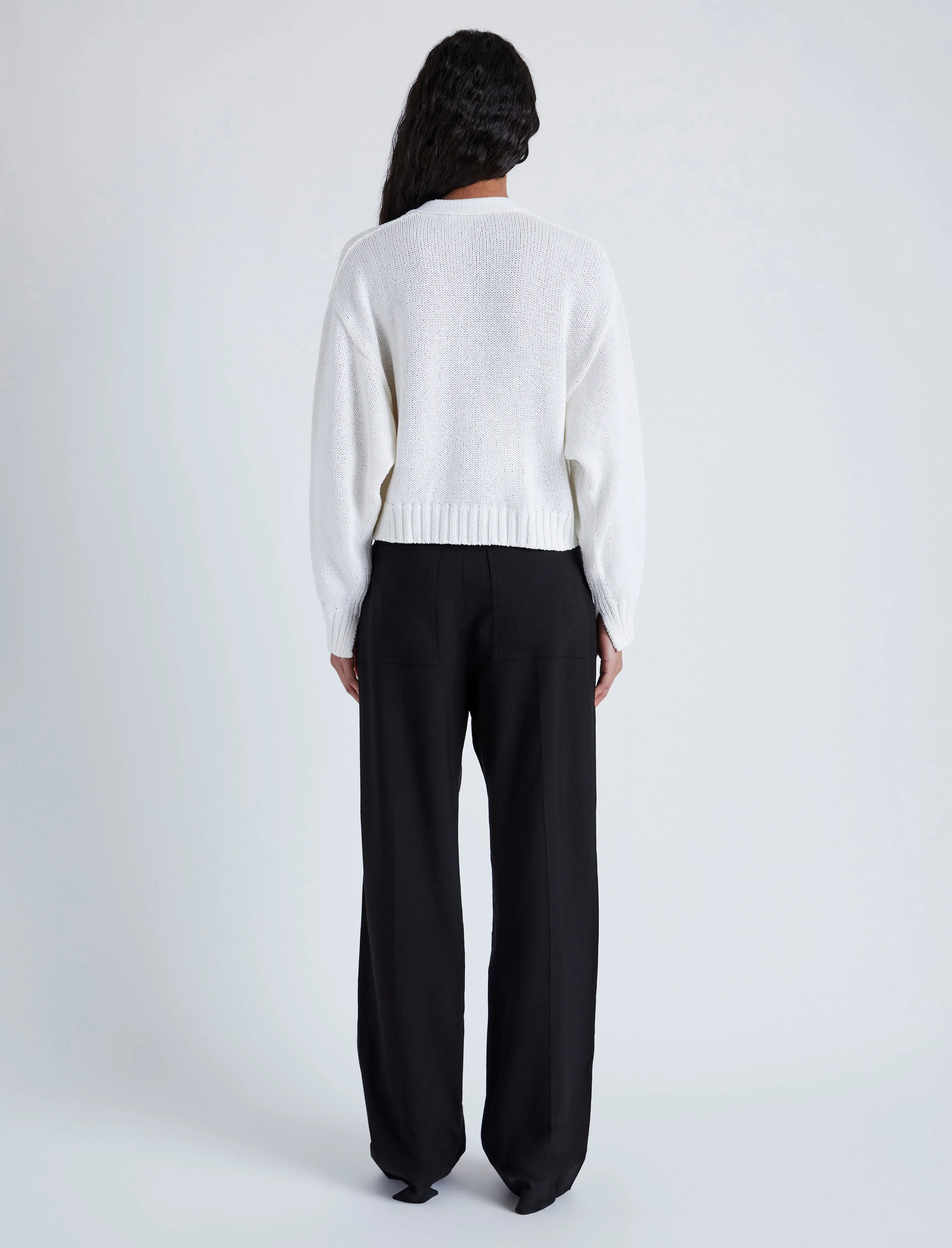 Sofia Cardigan in Cotton sold by Proenza Schouler product image thumbnail 5