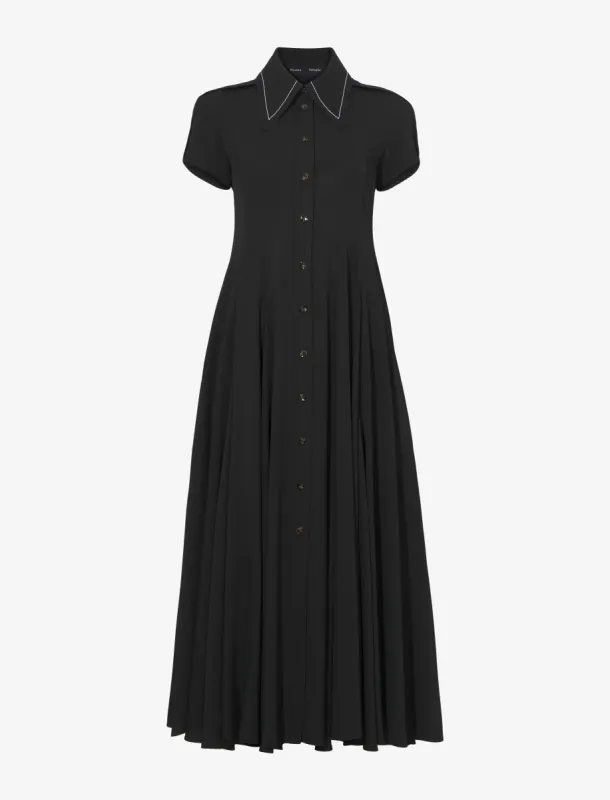 Lightweight Crepe Buttoned Dress sold by Proenza Schouler