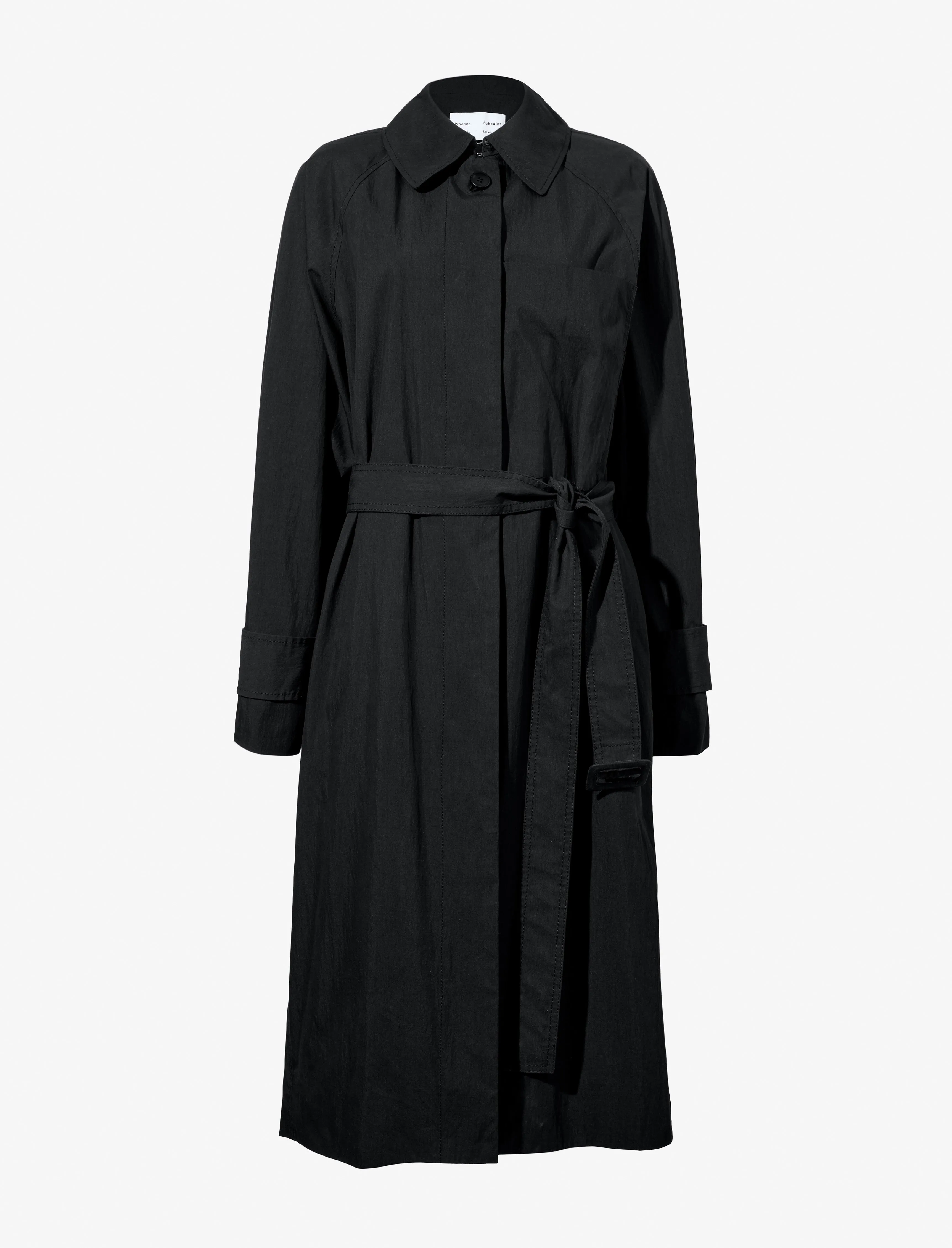 Clark Trench Coat in Cotton Nylon sold by Proenza Schouler
