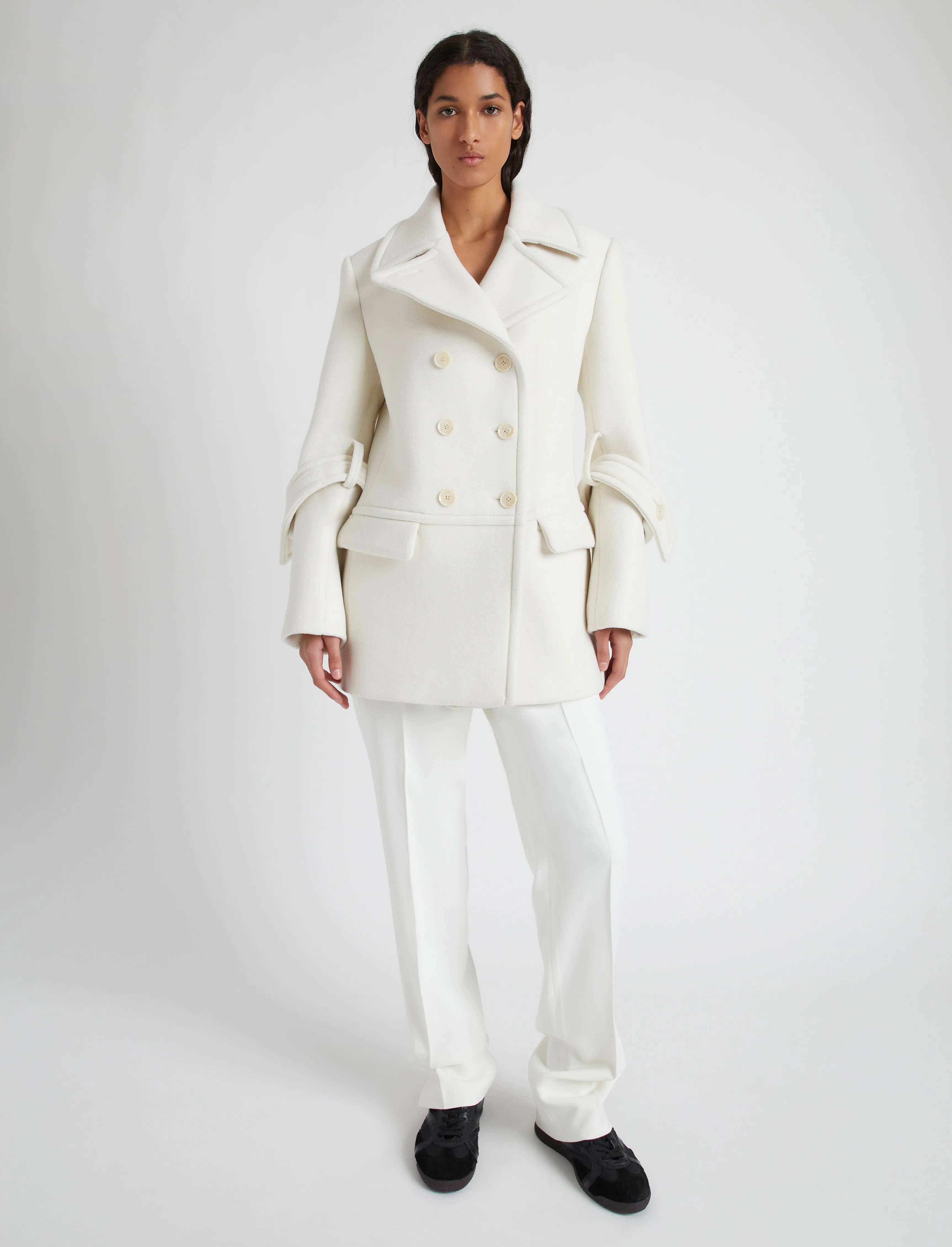 Rowen Coat in Eco Double Face Wool sold by Proenza Schouler product image thumbnail 4
