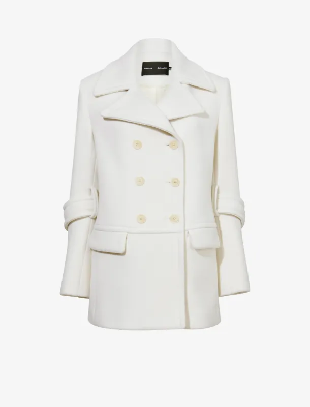 Rowen Coat in Eco Double Face Wool made by Proenza Schouler