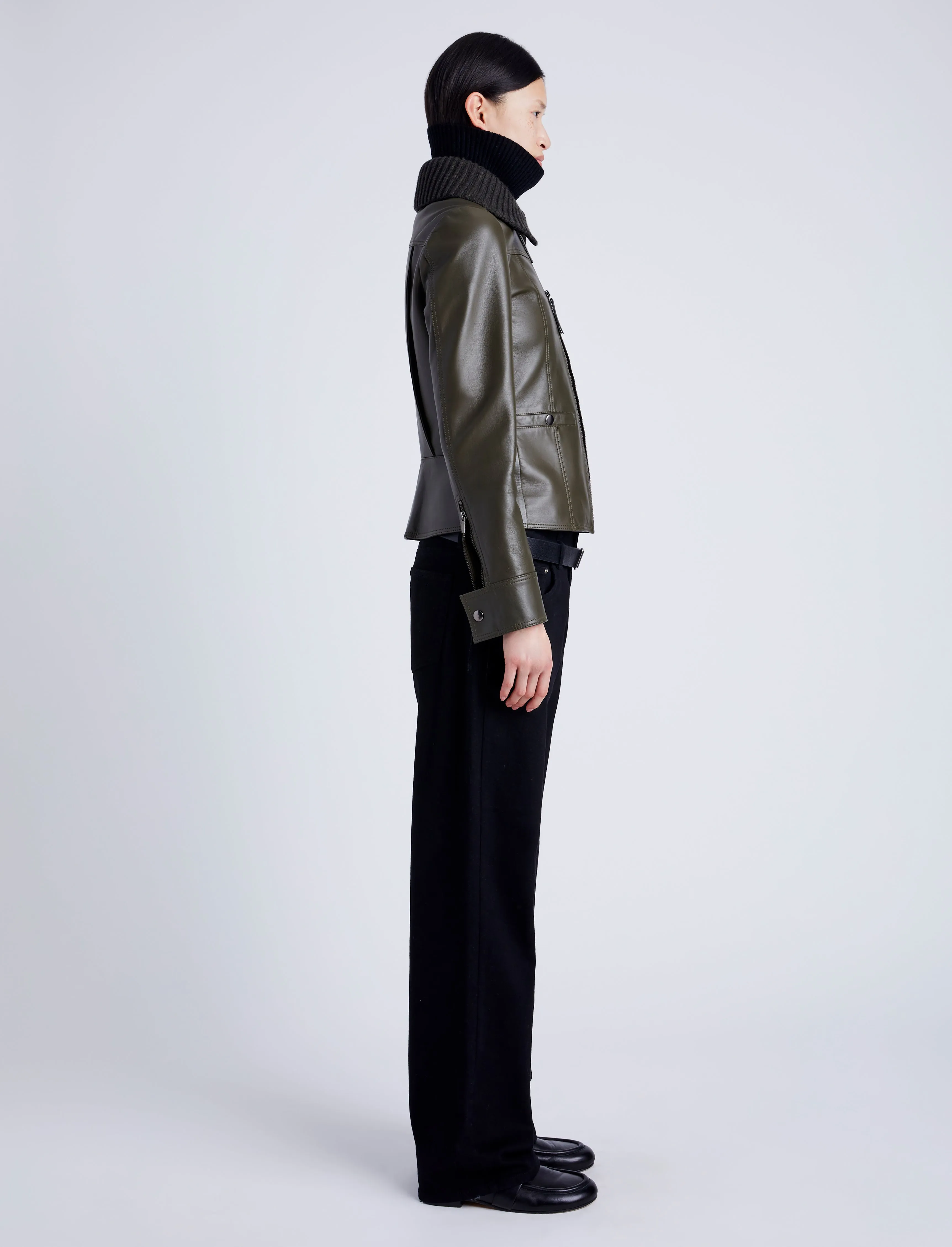 Vaughn Jacket in Leather sold by Proenza Schouler product image thumbnail 4