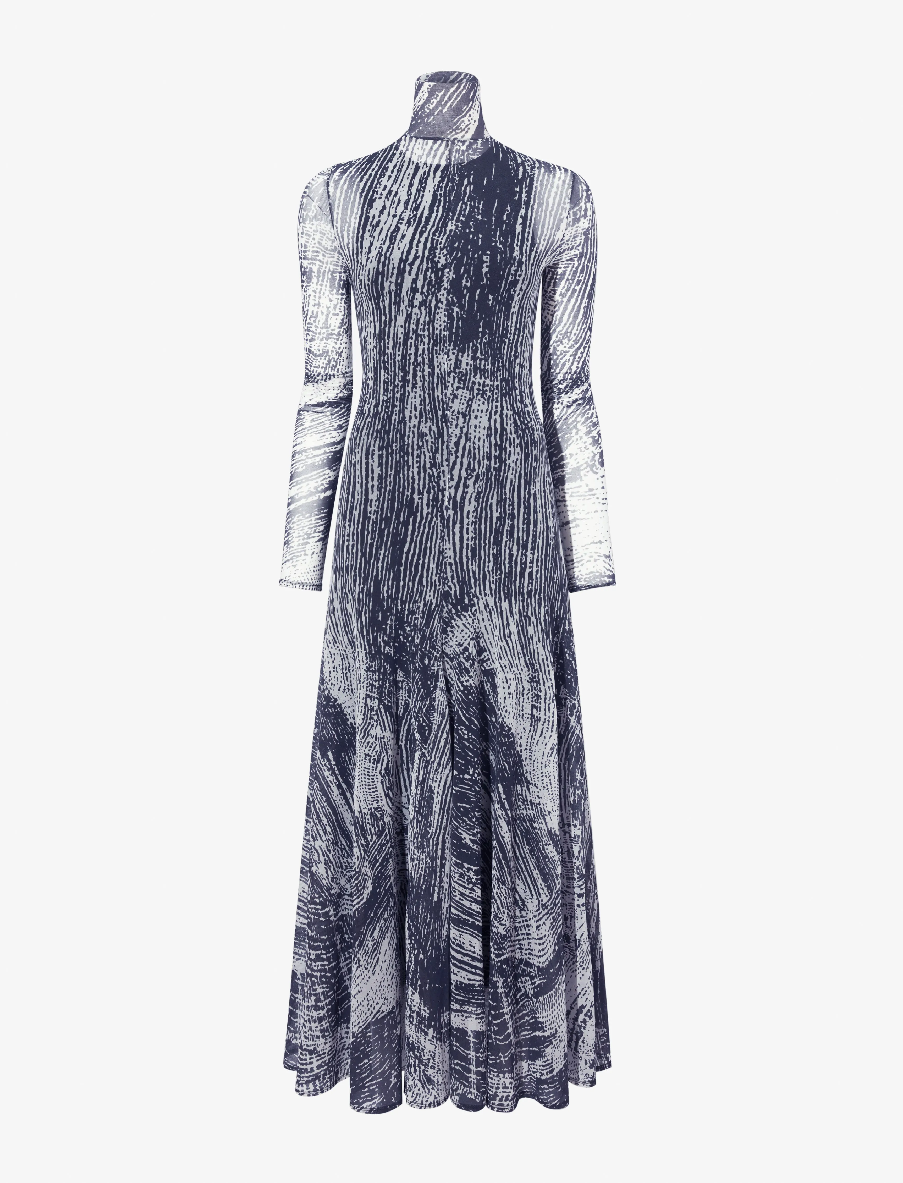 Gemma Dress in Printed Tulle Jersey sold by Proenza Schouler
