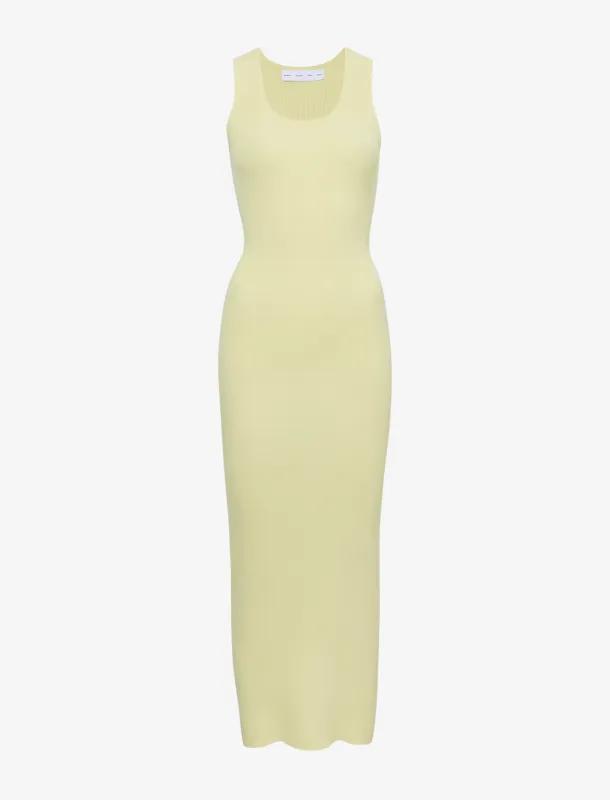 Cole Knit Dress in Viscose Rib made by Proenza Schouler
