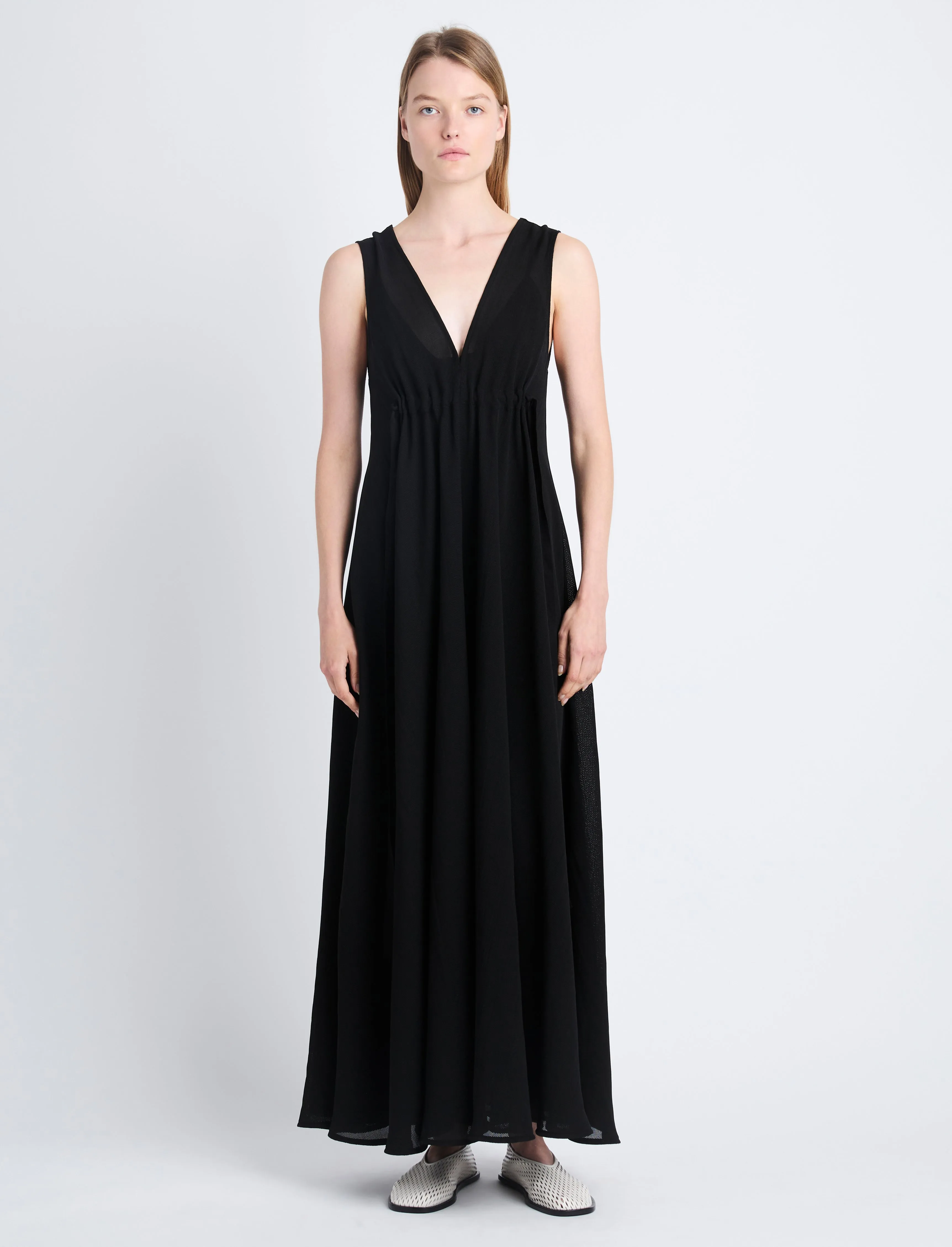 Lorna Dress In Viscose Mesh sold by Proenza Schouler product image thumbnail 2