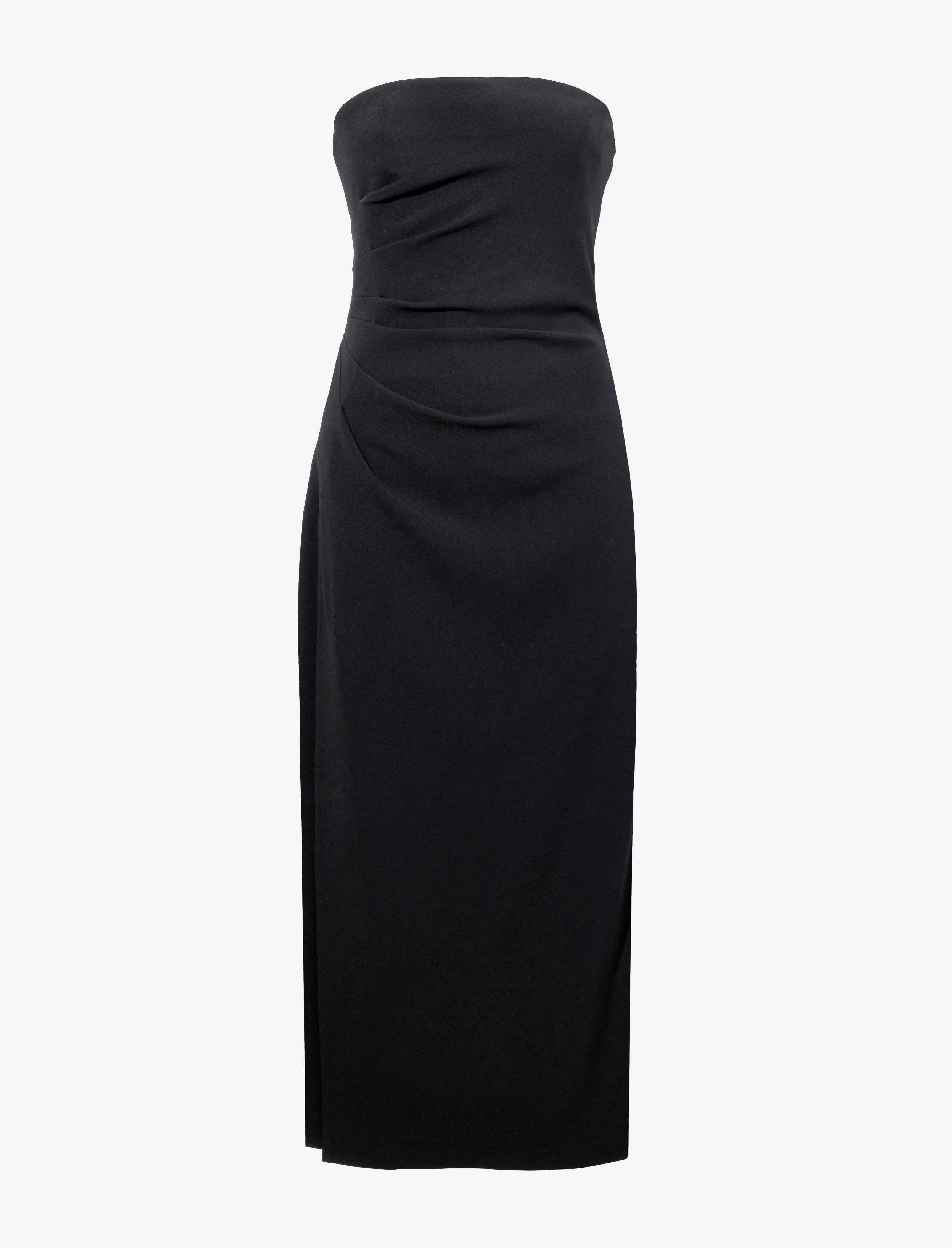 Shira Strapless Dress In Matte Double Crepe sold by Proenza Schouler
