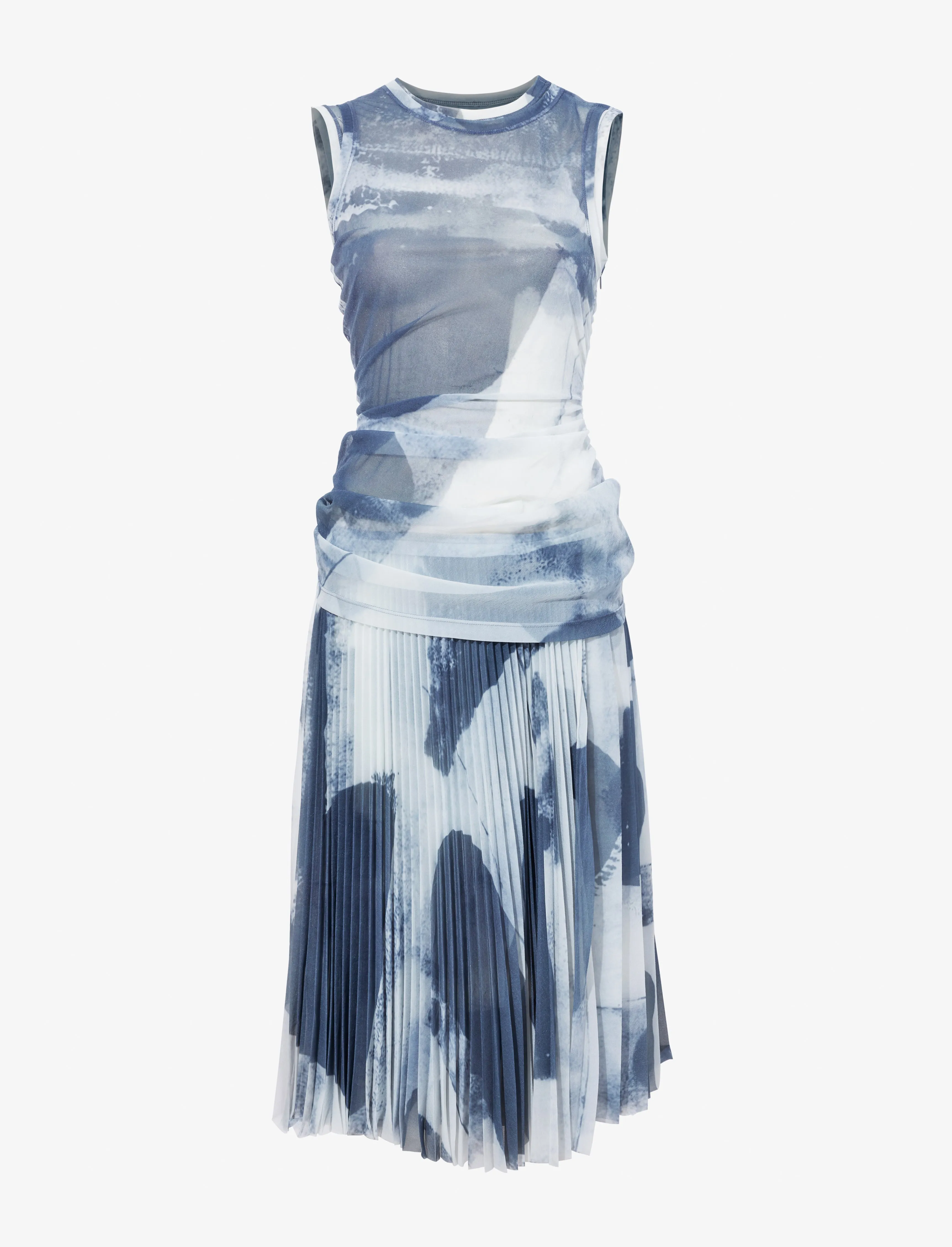 Zoe Dress in Printed Nylon Jersey sold by Proenza Schouler