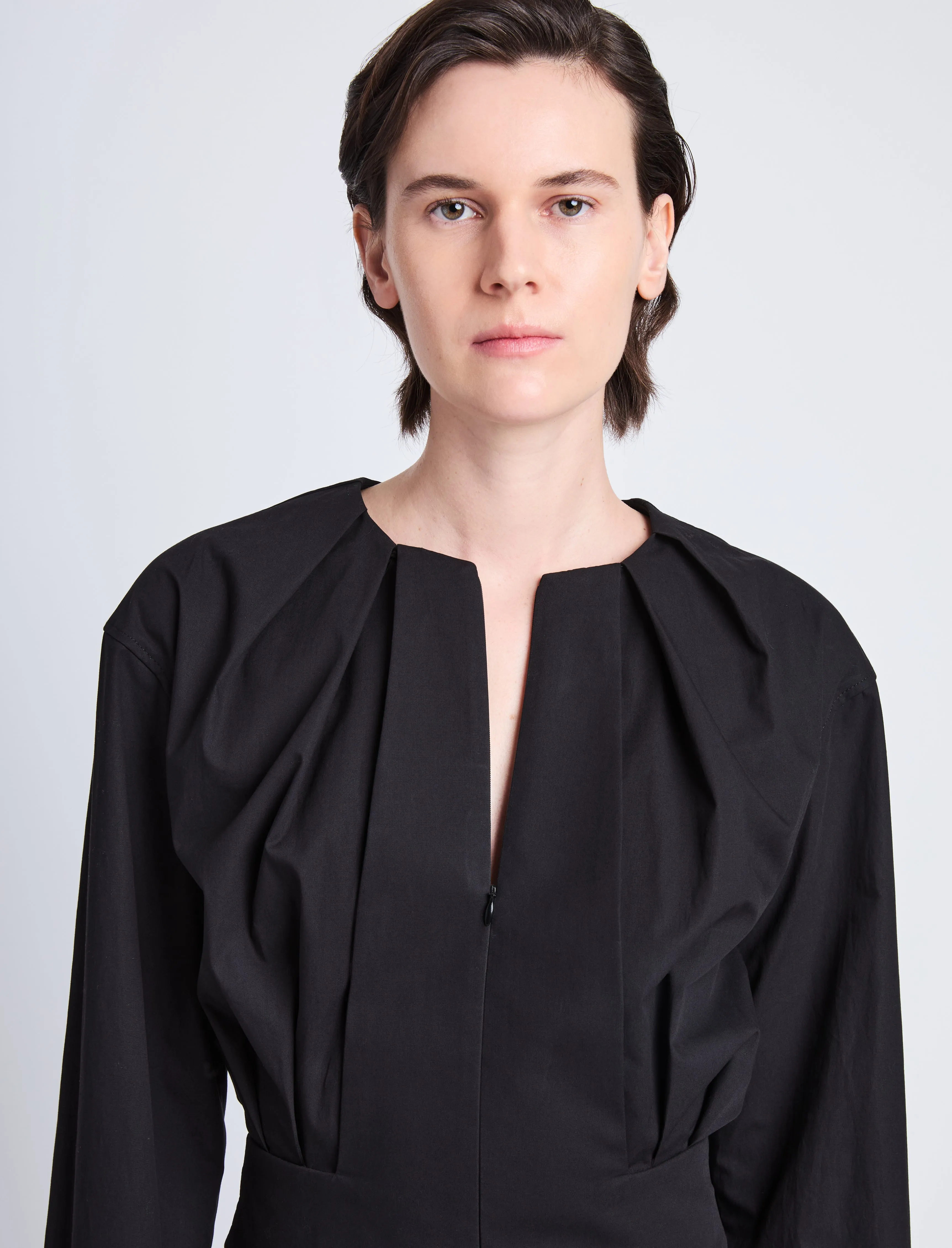 Eileen Dress in Eco Poplin sold by Proenza Schouler product image thumbnail 5