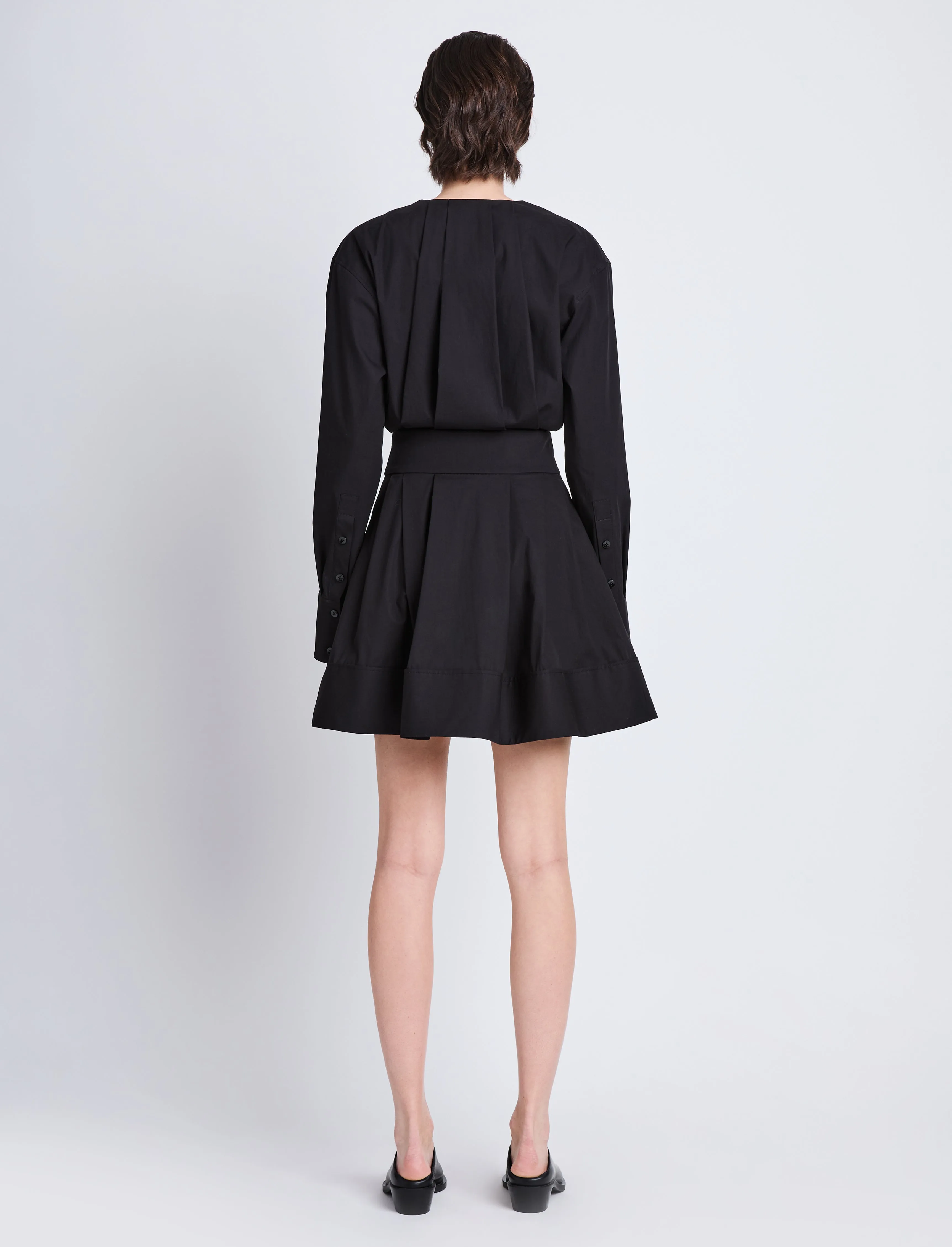 Eileen Dress in Eco Poplin sold by Proenza Schouler product image thumbnail 4