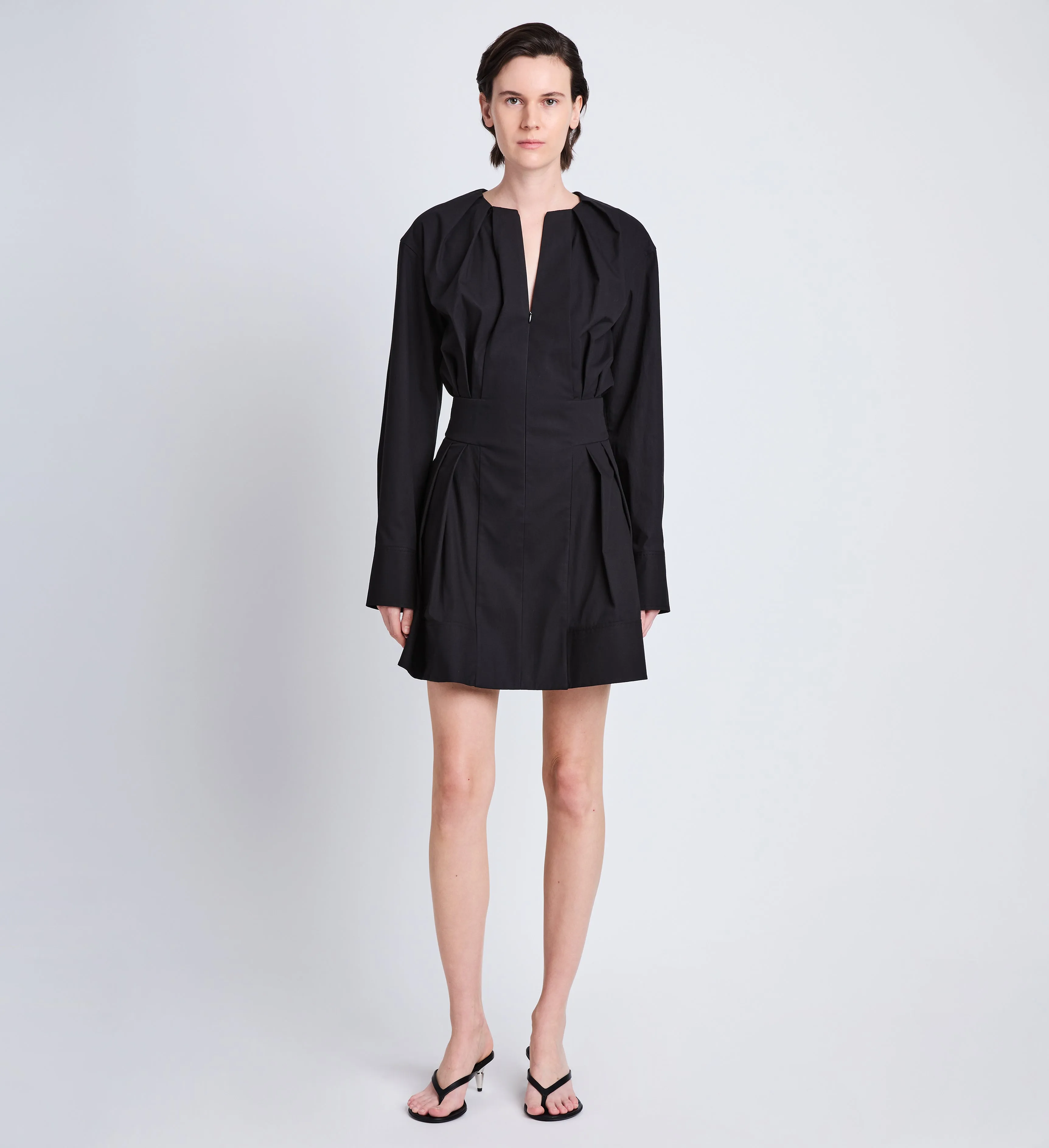 Eileen Dress in Eco Poplin sold by Proenza Schouler product image thumbnail 2