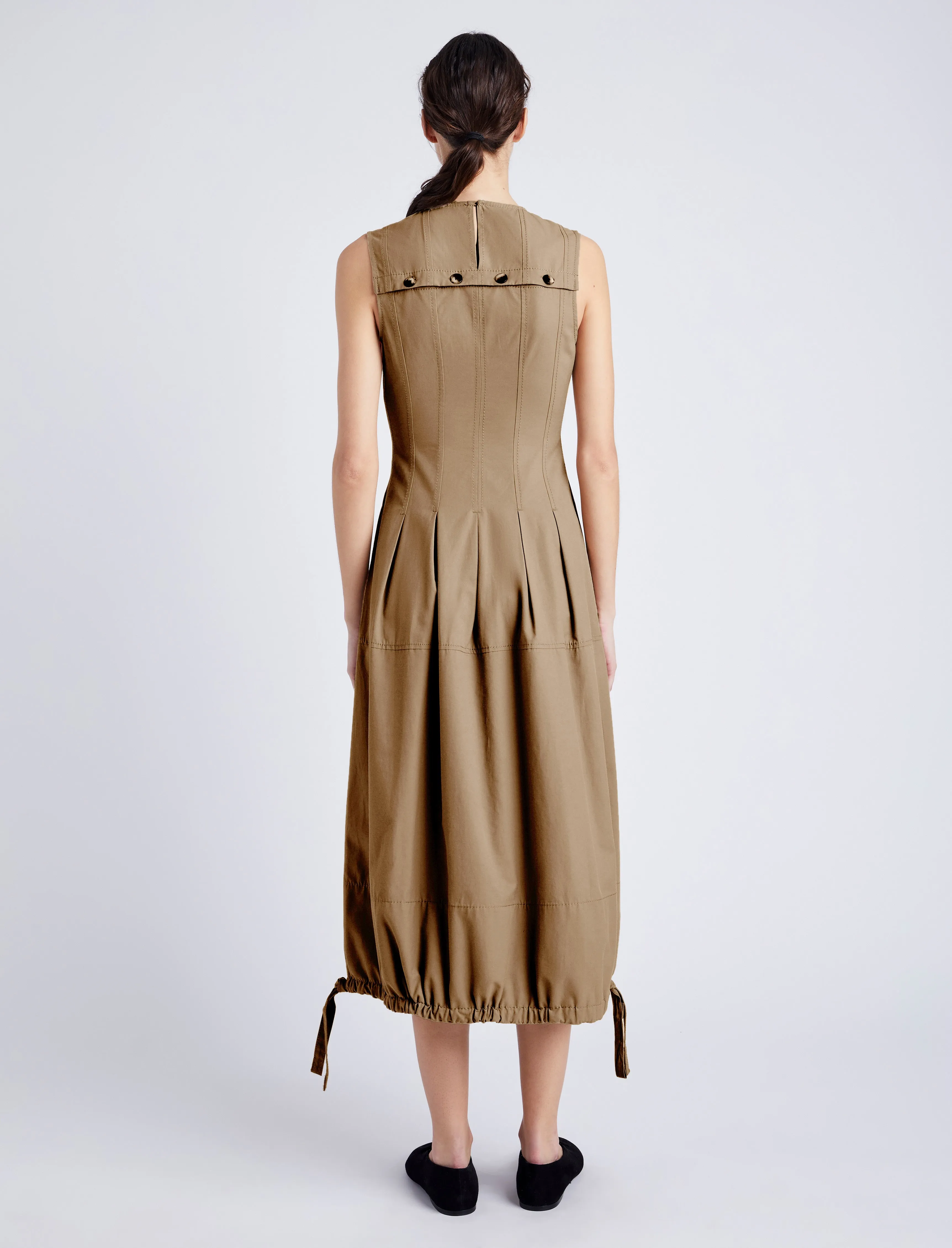 Marley Dress in Tech Cotton sold by Proenza Schouler product image thumbnail 4