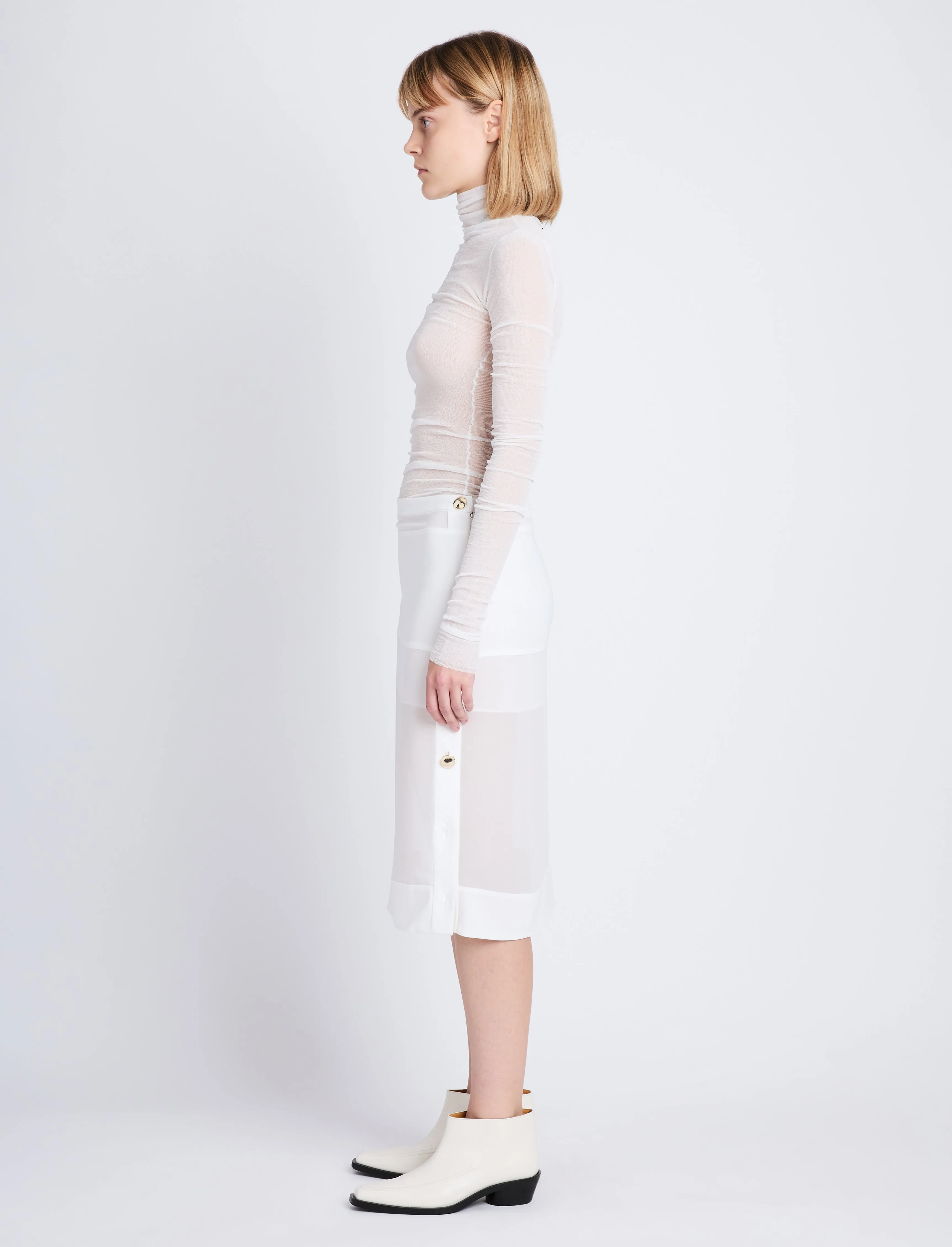 Viscose Gauze Knit Top sold by Proenza Schouler product image thumbnail 4
