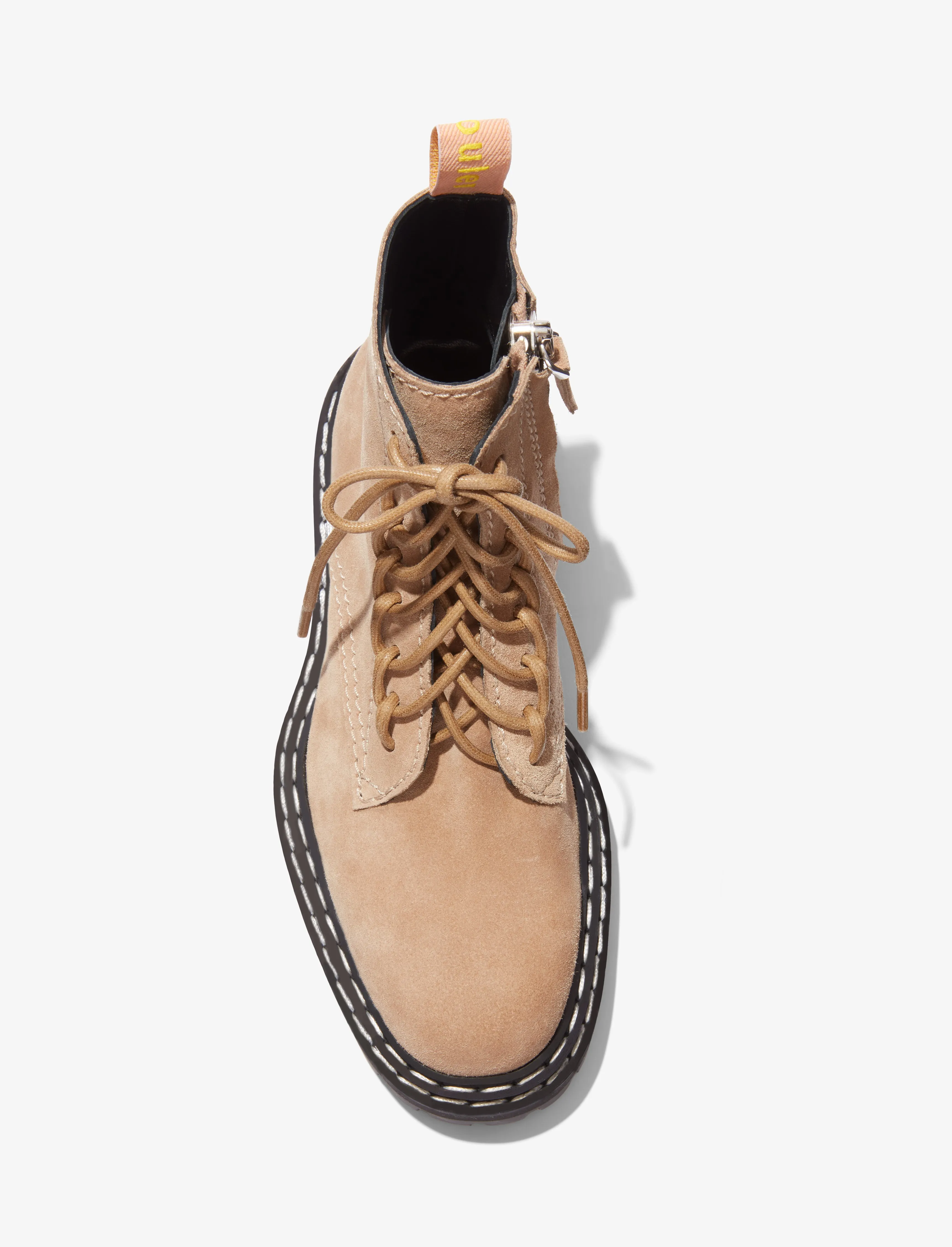 Lug Sole Combat Boots in Suede sold by Proenza Schouler product image thumbnail 4