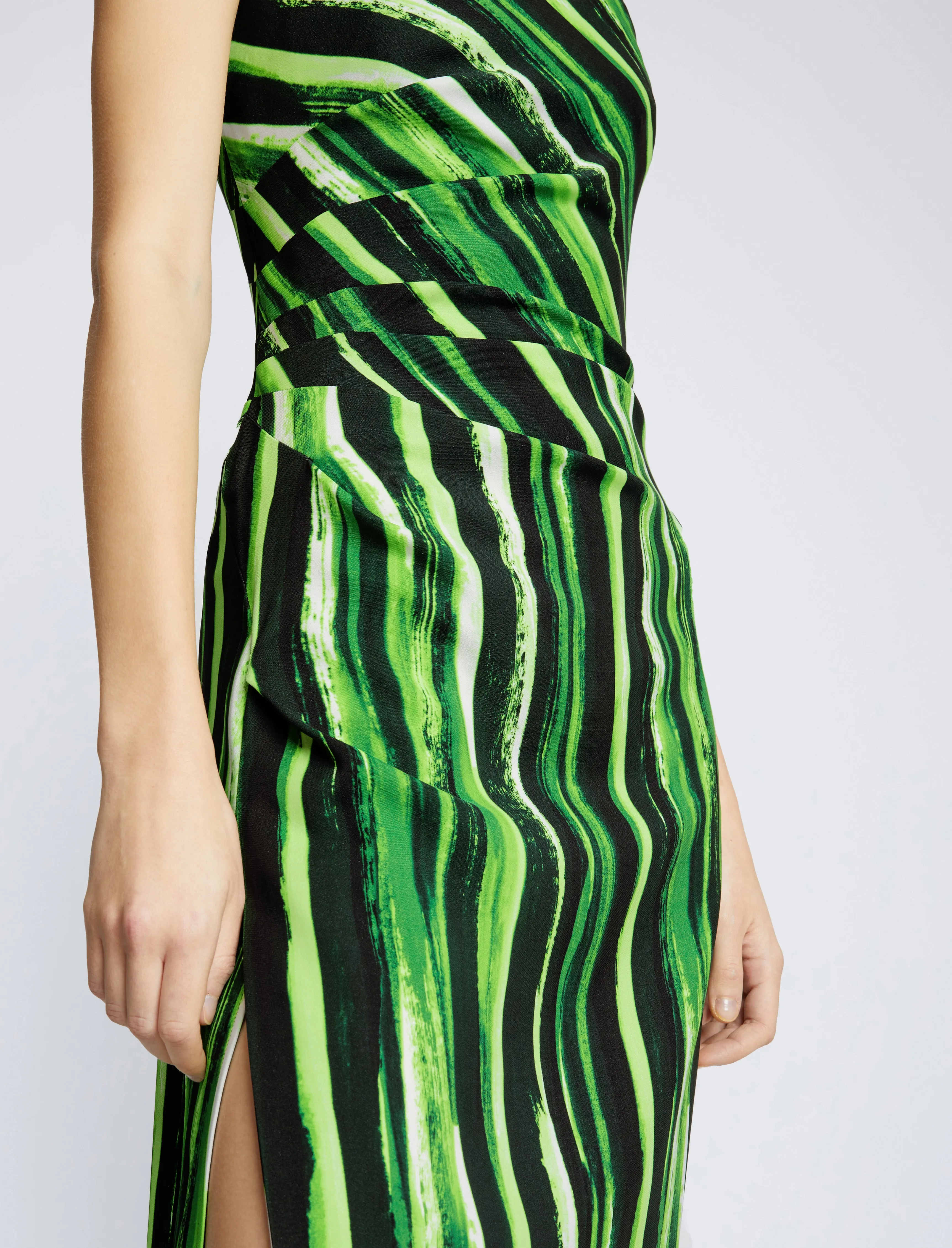 Painted Stripe Strapless Dress sold by Proenza Schouler product image thumbnail 5