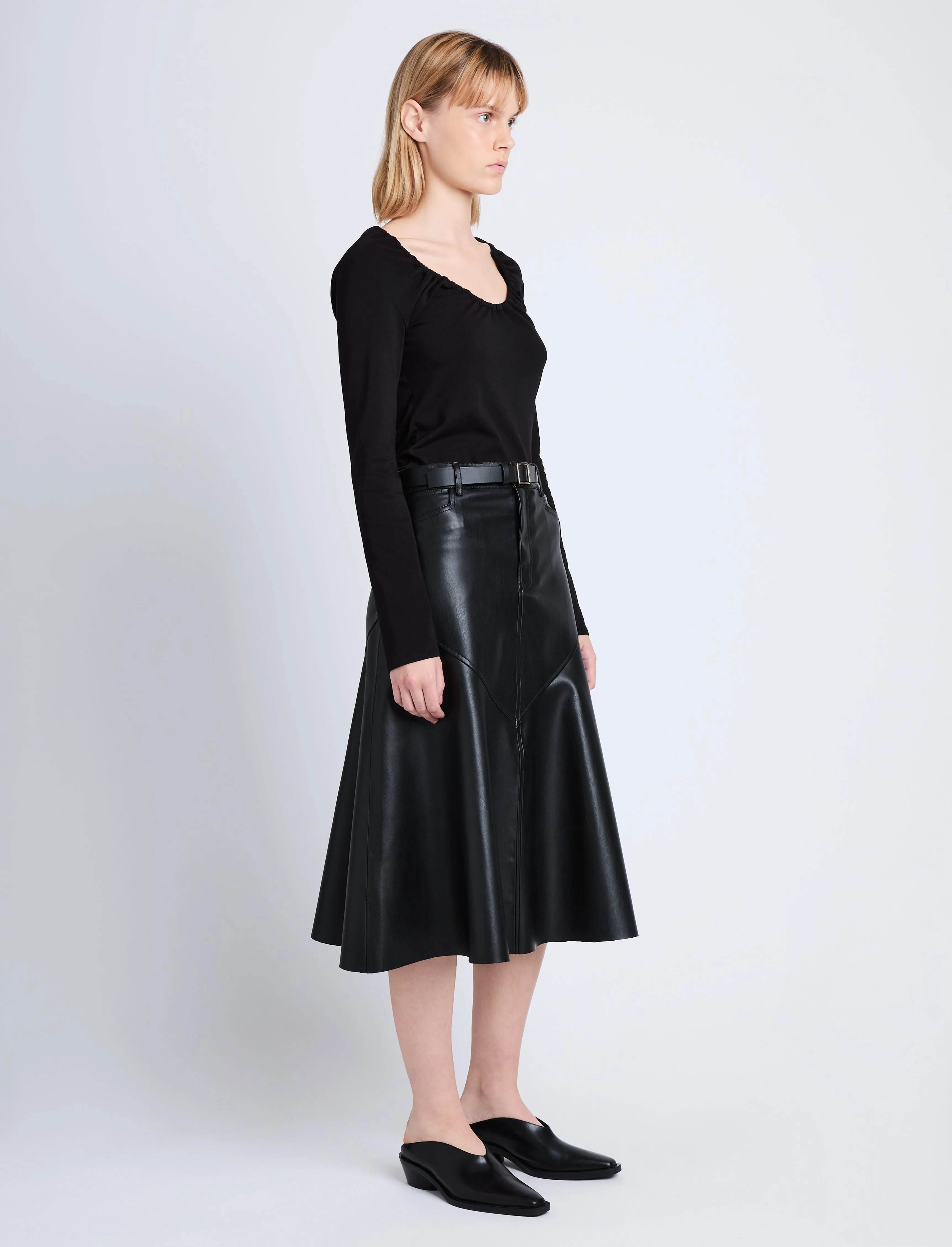 Sophia Top in Stretch Jersey sold by Proenza Schouler product image thumbnail 4