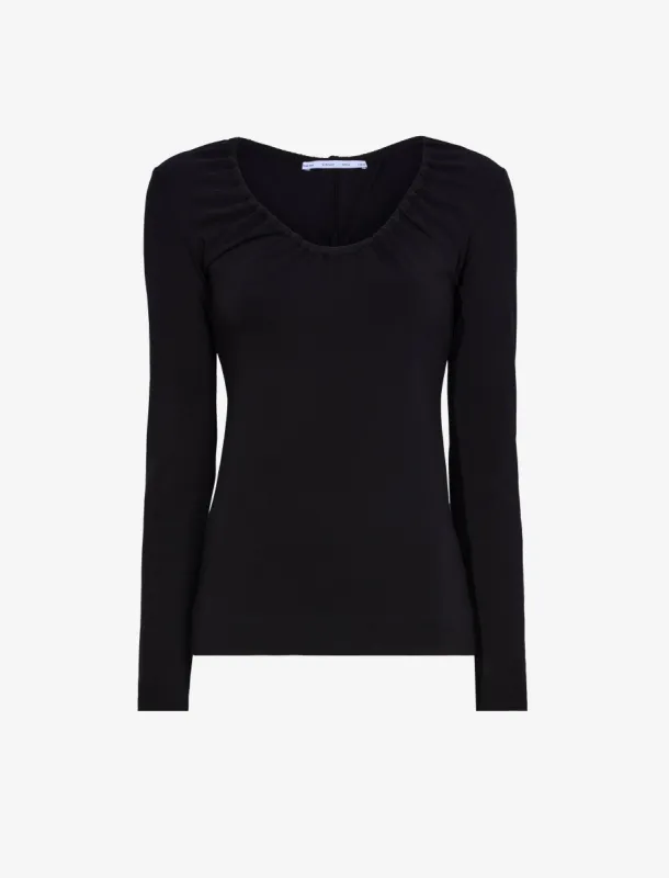 Sophia Top in Stretch Jersey sold by Proenza Schouler