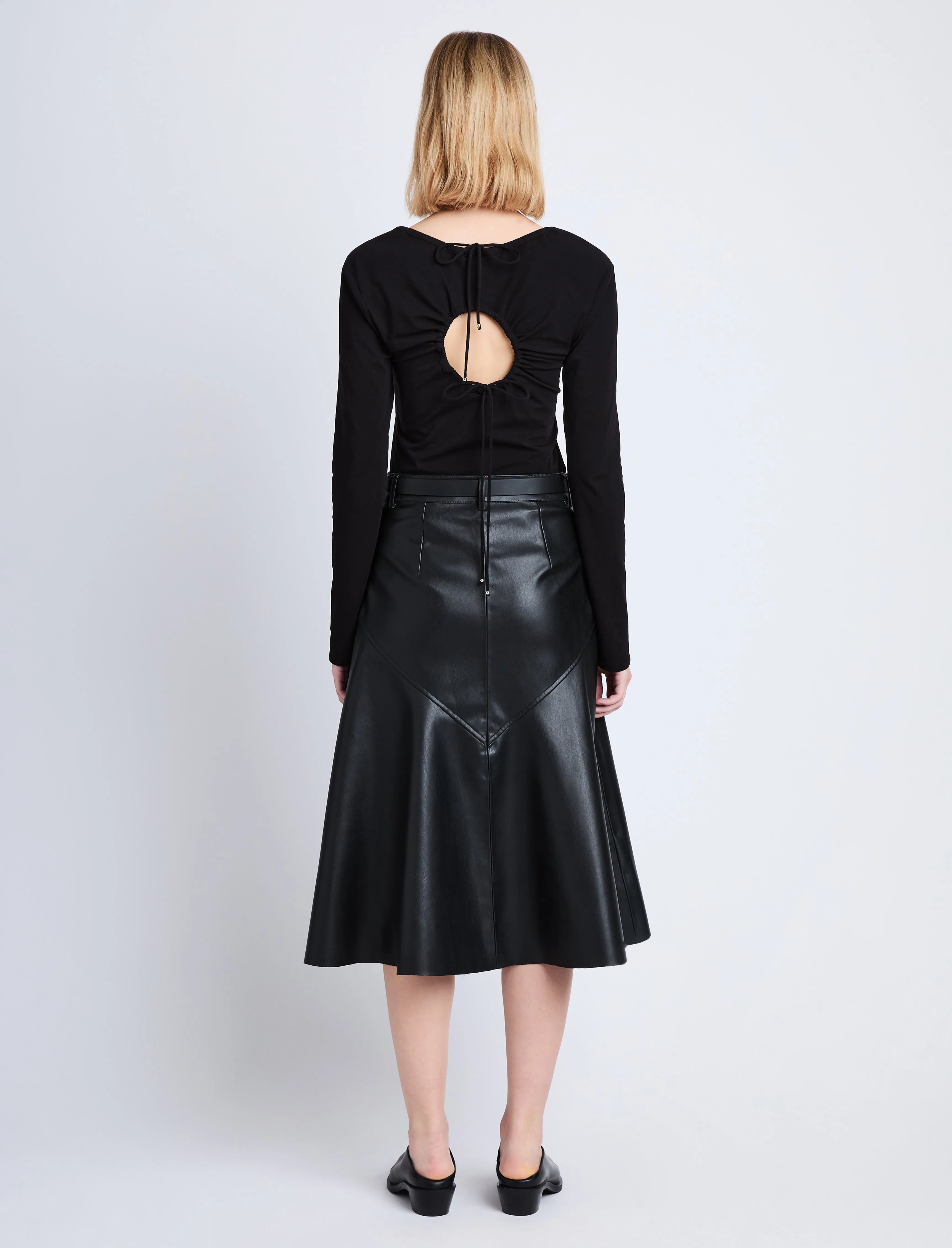 Sophia Top in Stretch Jersey sold by Proenza Schouler product image thumbnail 5