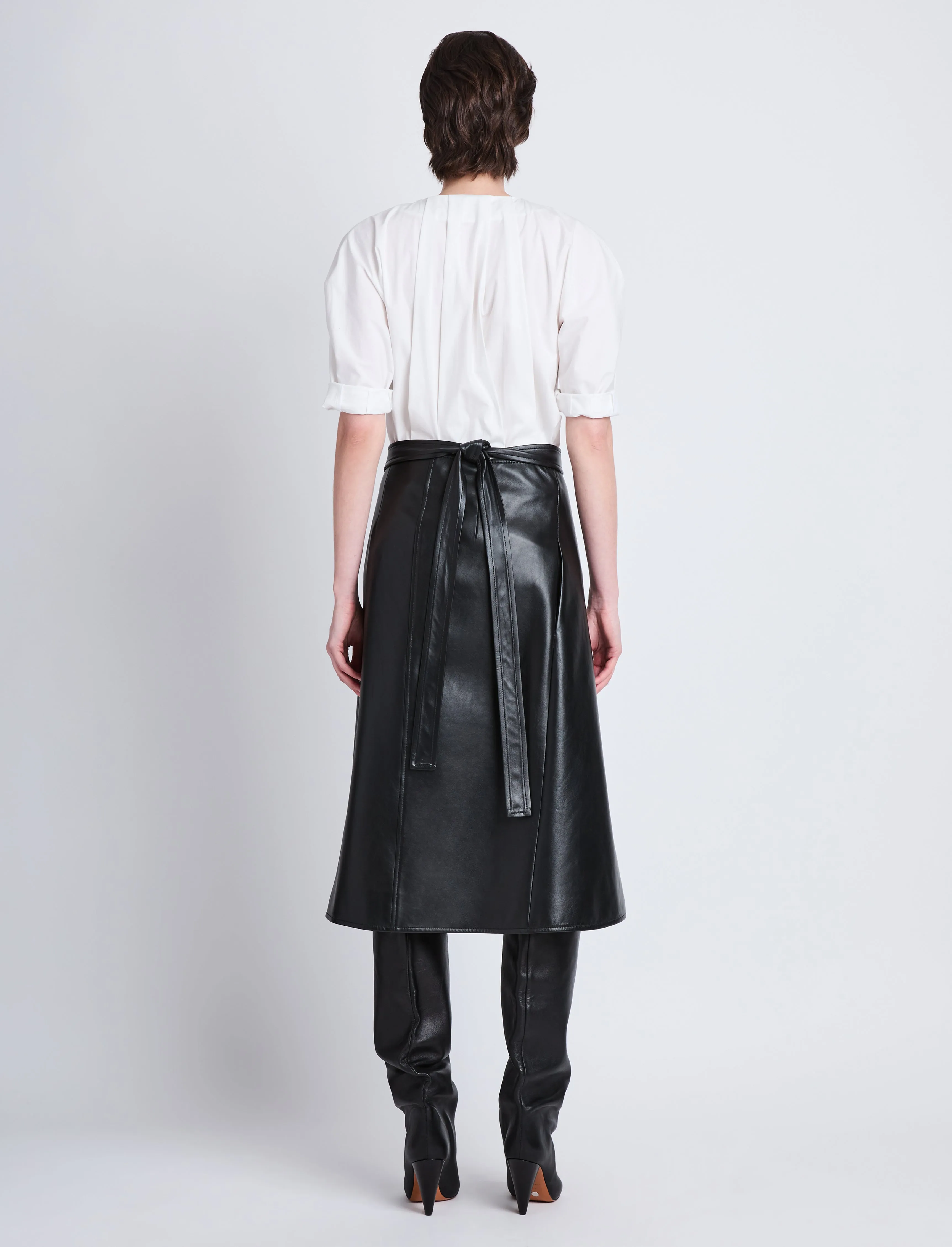 Georgia Top in Eco Poplin sold by Proenza Schouler product image thumbnail 5