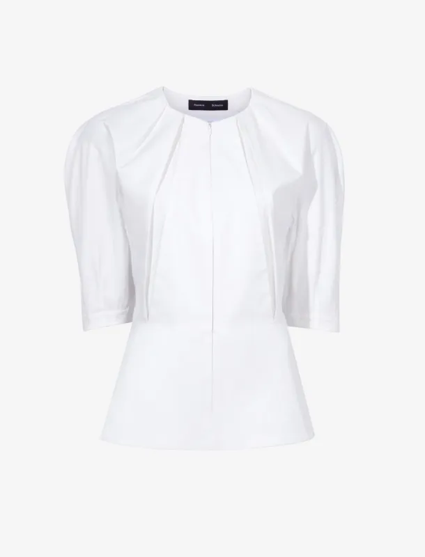 Georgia Top in Eco Poplin sold by Proenza Schouler