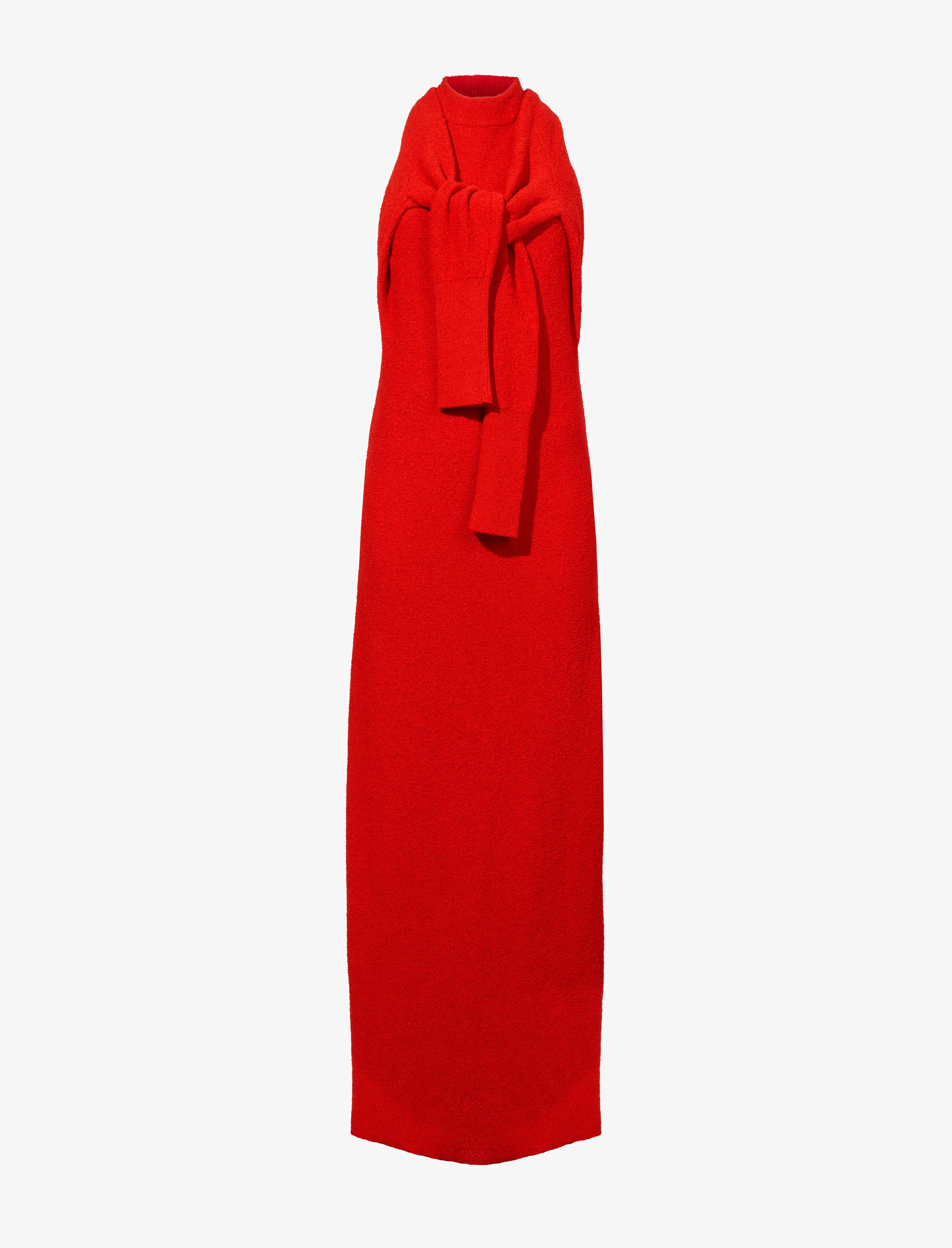 Lara Knit Dress in Viscose Boucle sold by Proenza Schouler