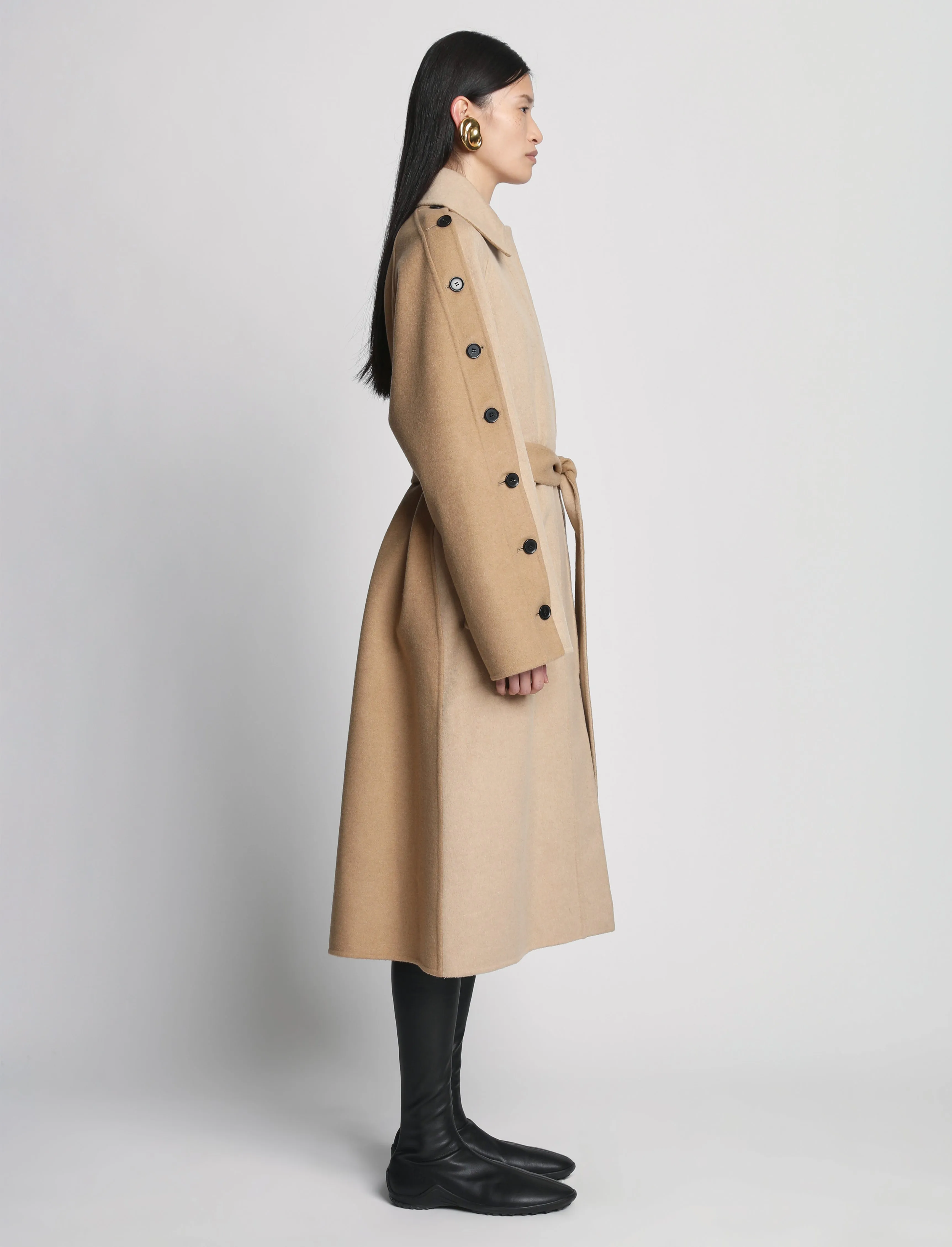 Eco Wool Double Face Coat sold by Proenza Schouler product image thumbnail 3