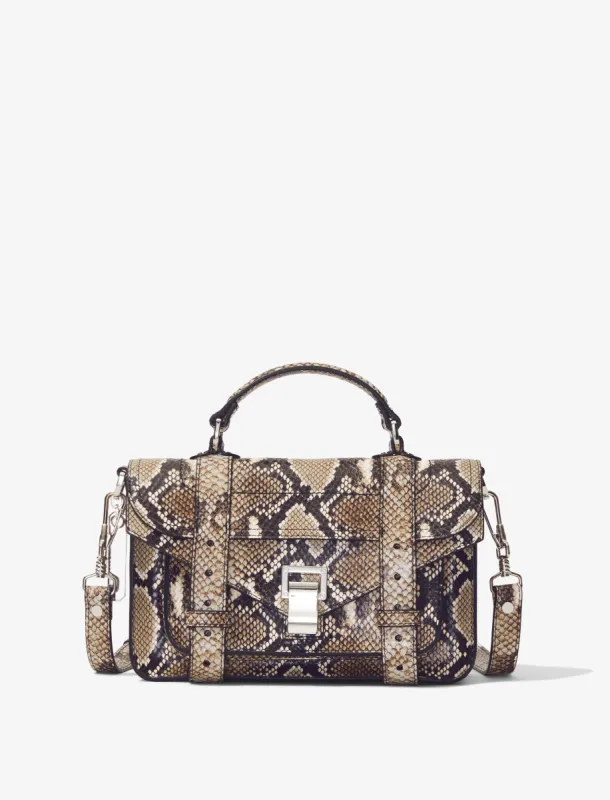 Printed Snake PS1 Tiny Bag sold by Proenza Schouler