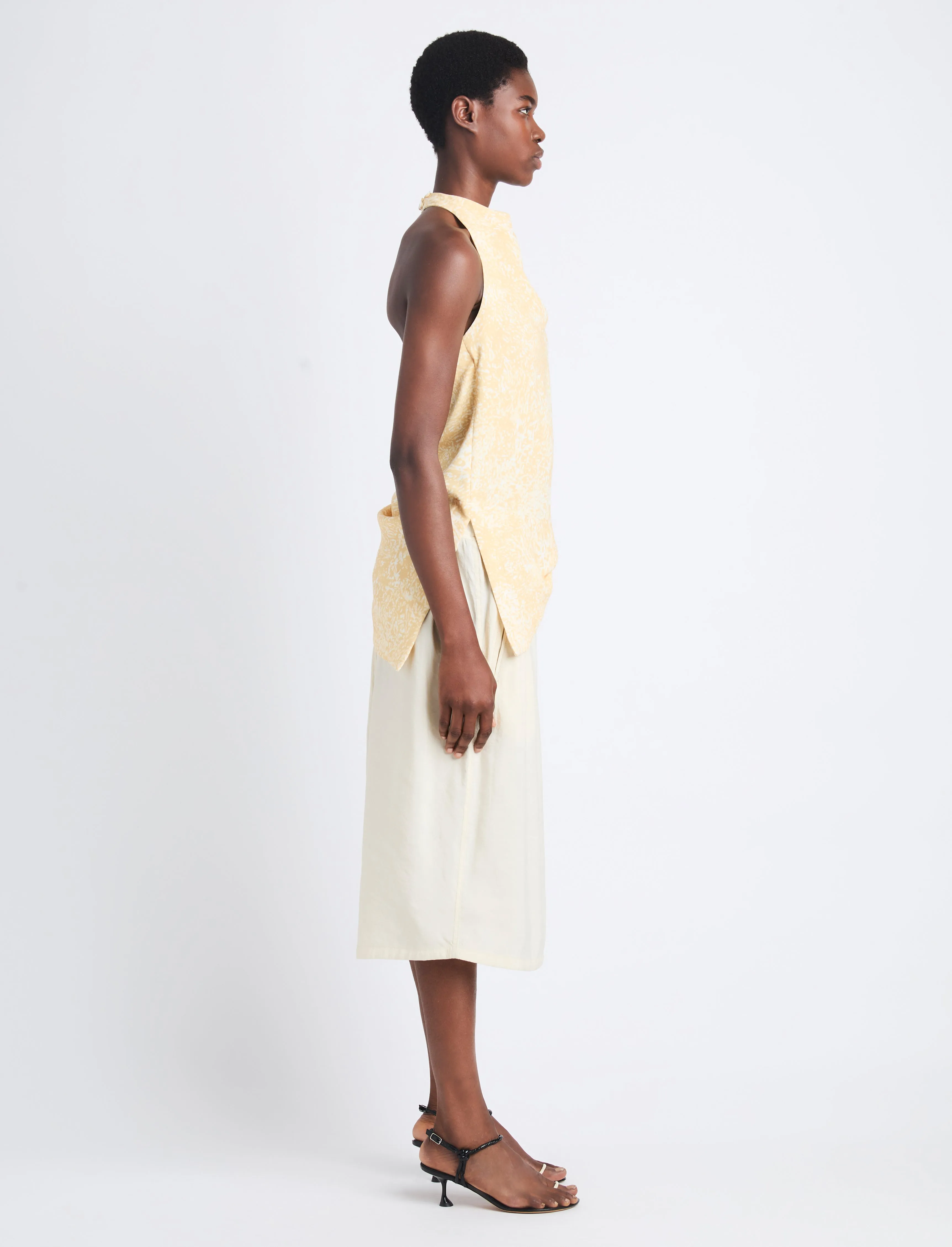 Theda Top in Printed Viscose Crepe sold by Proenza Schouler product image thumbnail 4