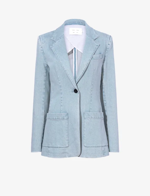 Freya Blazer in Stretch Twill made by Proenza Schouler