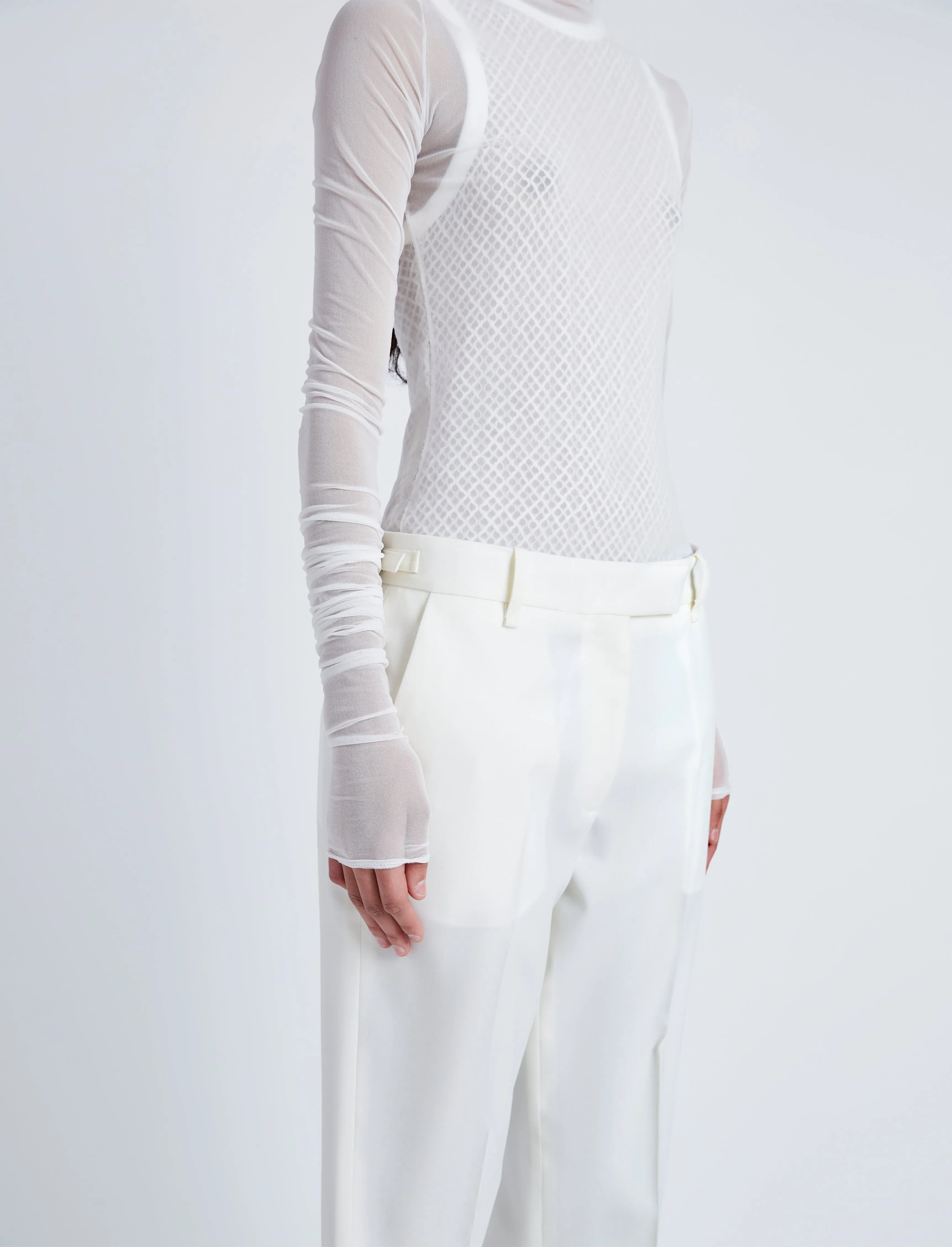 Teddy Pant in Wool Twill Suiting sold by Proenza Schouler product image thumbnail 5