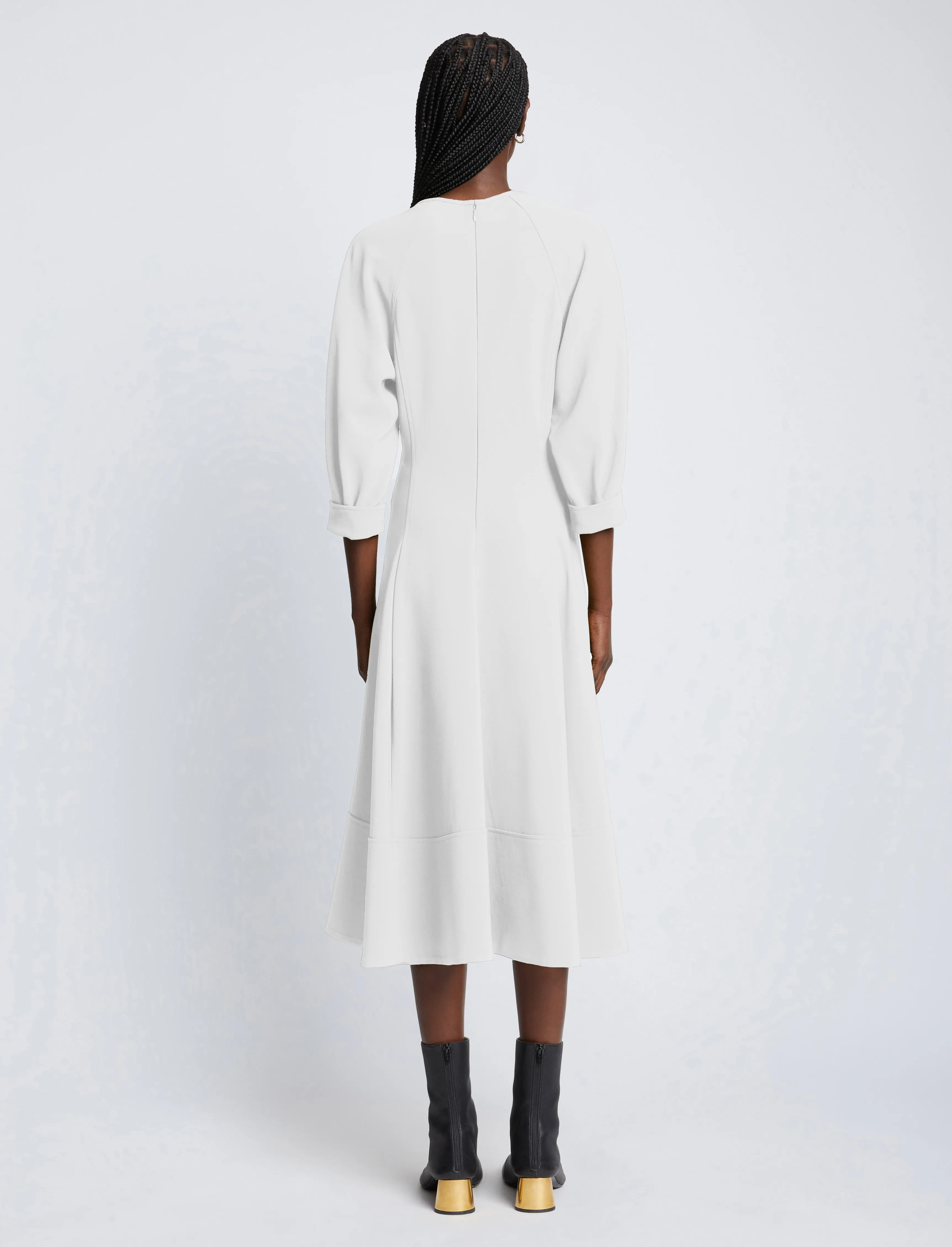 Pierce Dress in Matte Viscose Crepe sold by Proenza Schouler product image thumbnail 4