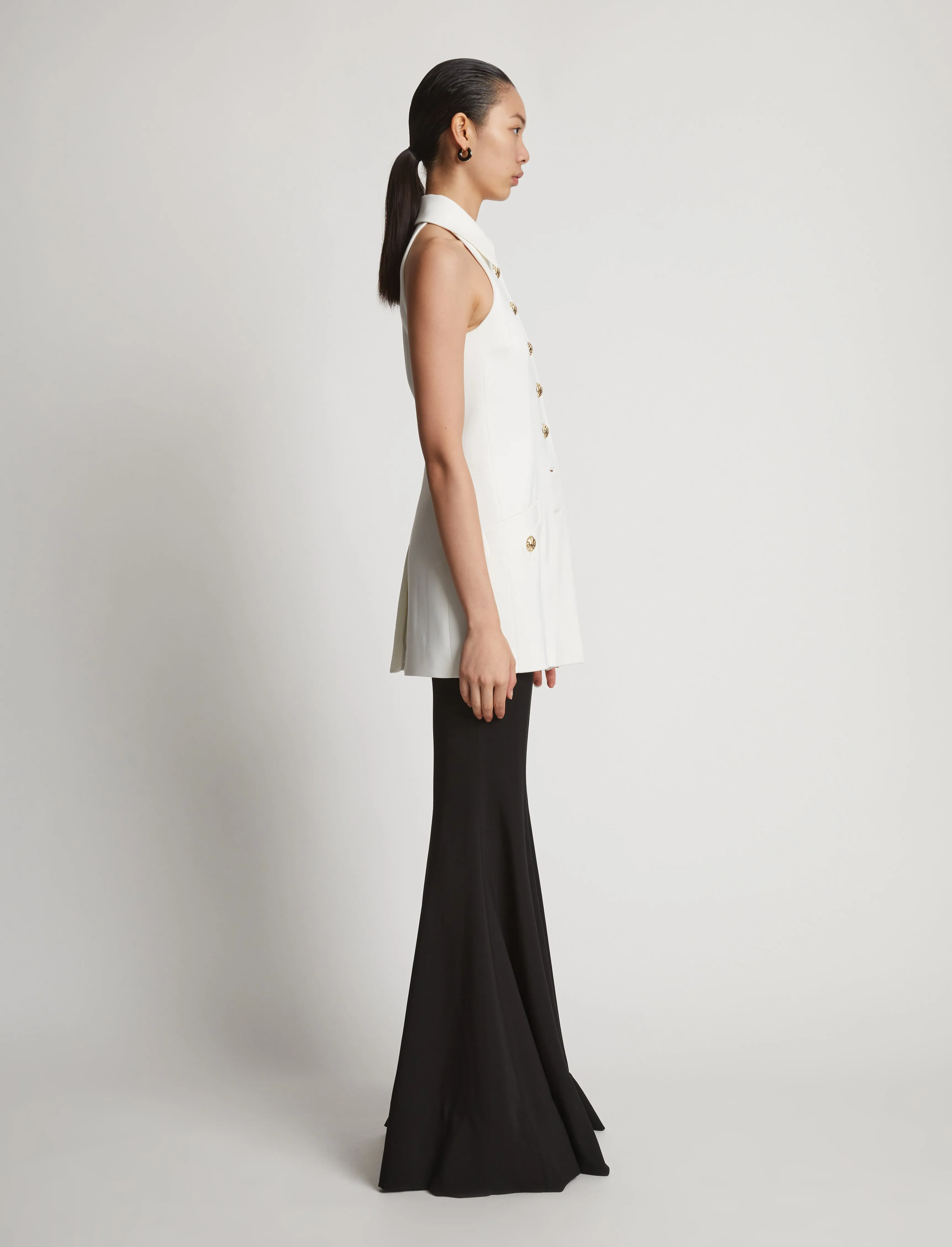 Viscose Suiting Vest sold by Proenza Schouler product image thumbnail 4