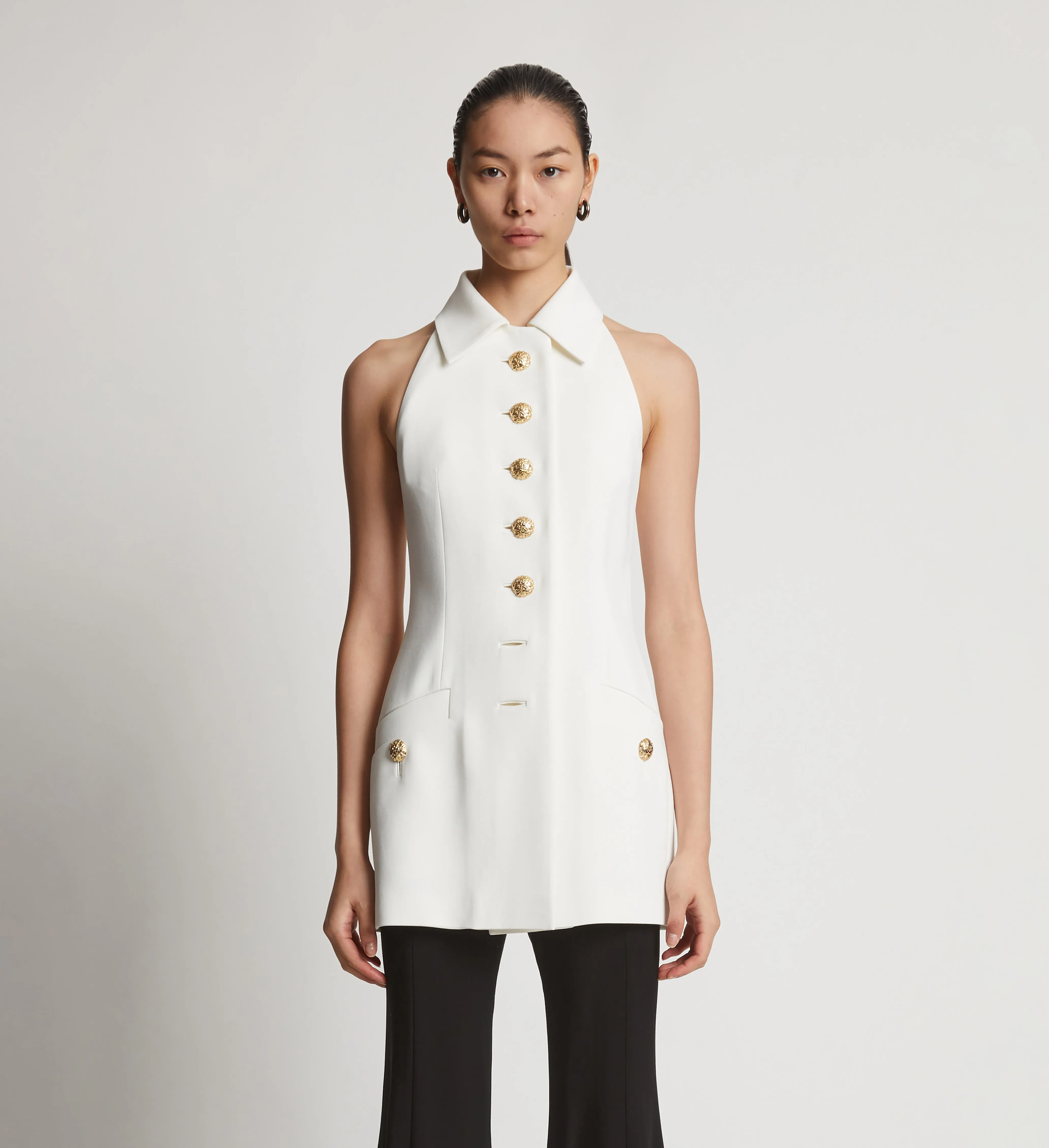 Viscose Suiting Vest sold by Proenza Schouler product image thumbnail 2