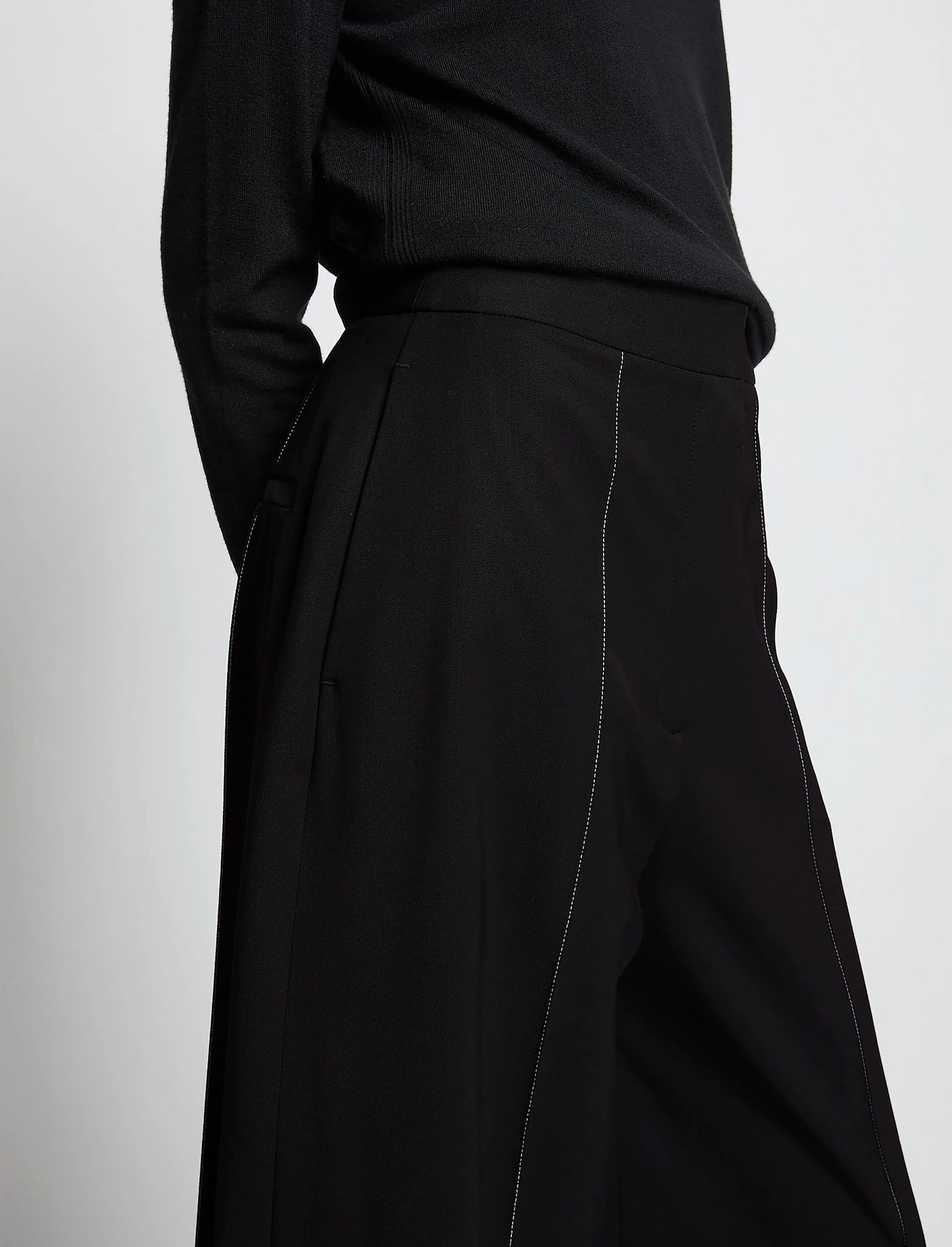 Upcycled Wool Culottes sold by Proenza Schouler product image thumbnail 5