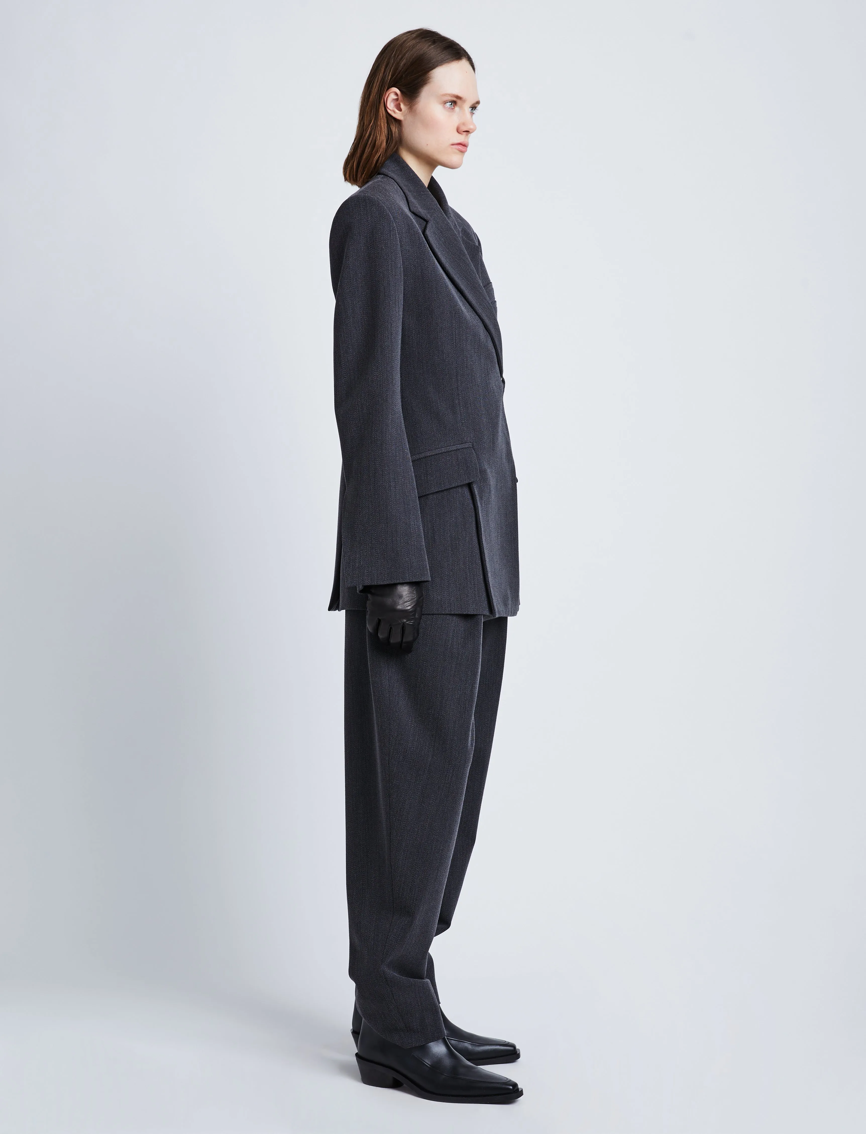 Melange Wool Jacket sold by Proenza Schouler product image thumbnail 4