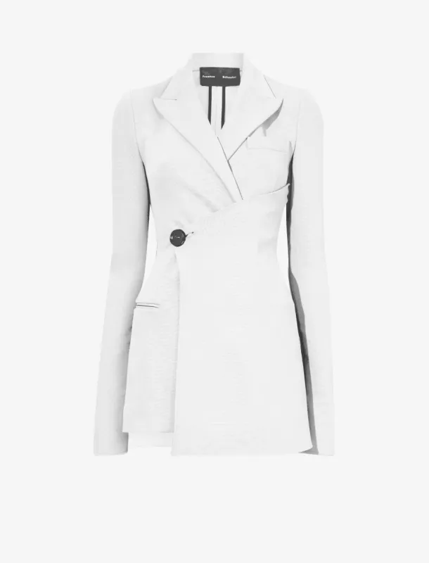 Bi-Stretch Crepe Cinched Jacket made by Proenza Schouler