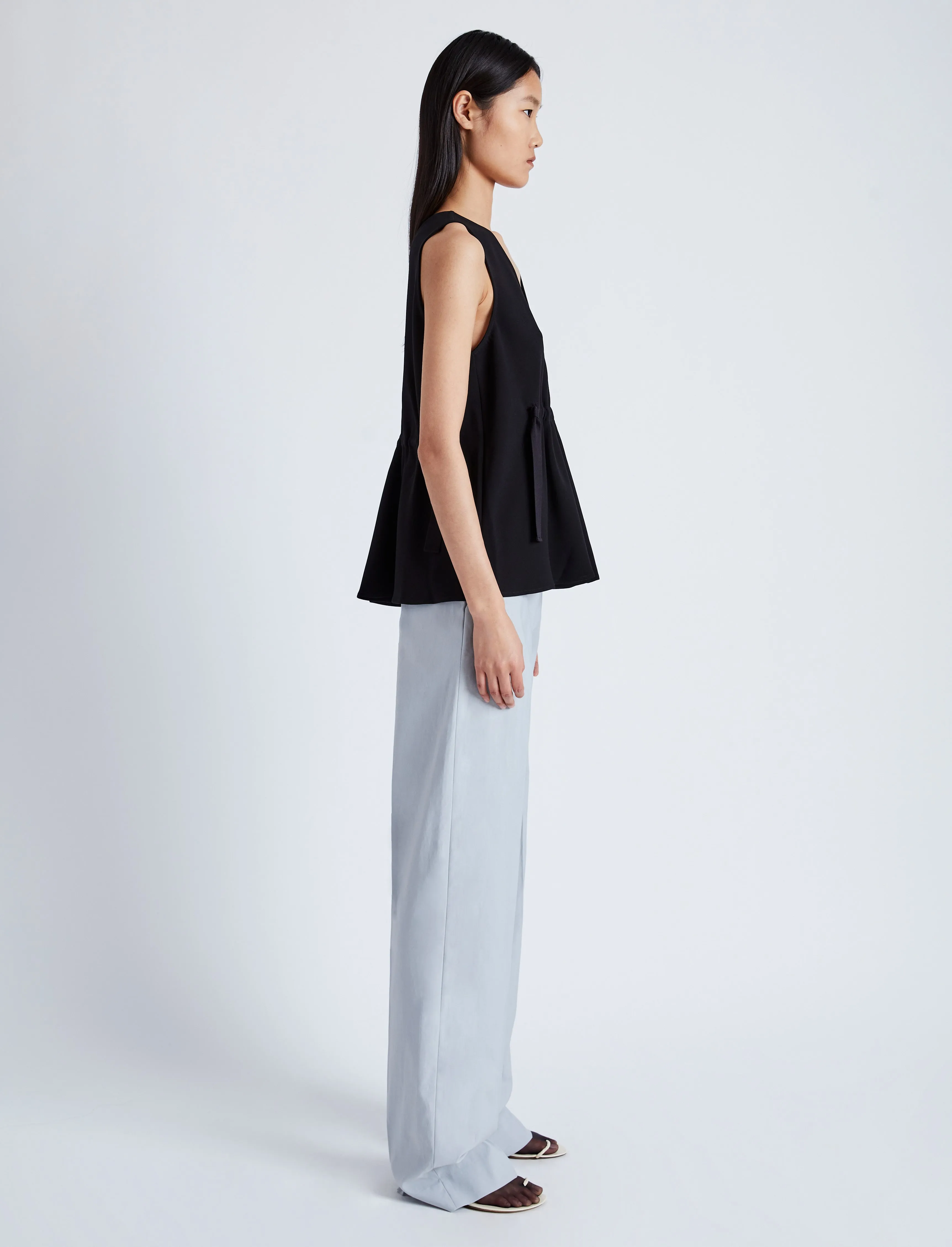 Casey Top in Matte Viscose Crepe sold by Proenza Schouler product image thumbnail 4