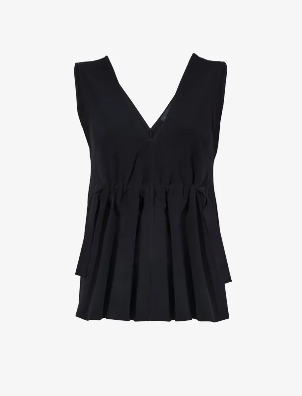 Casey Top in Matte Viscose Crepe made by Proenza Schouler